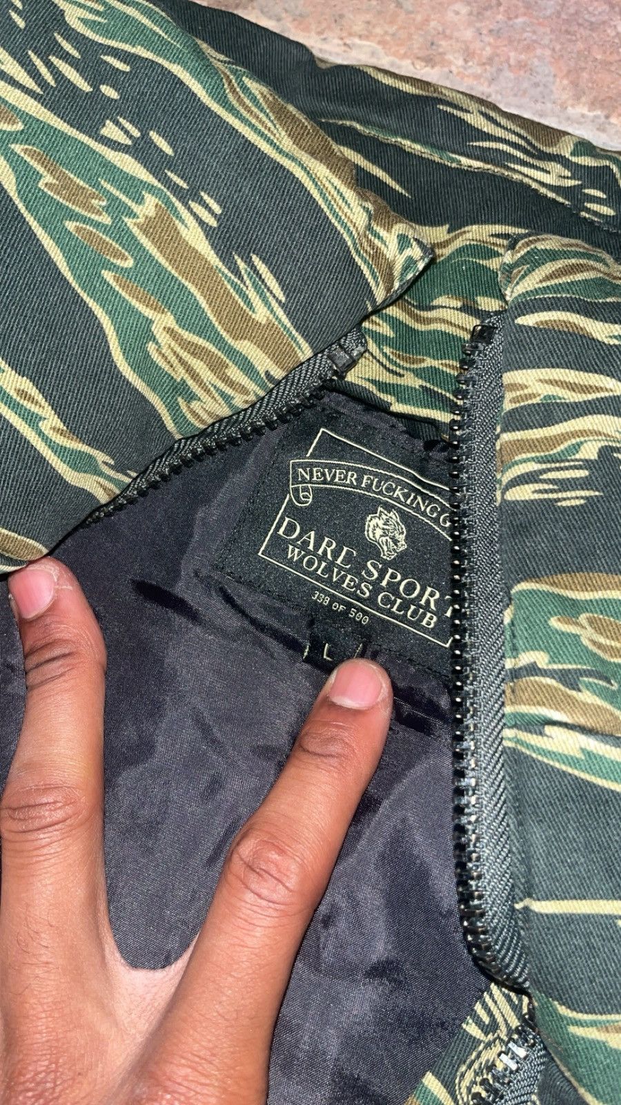 Darc Sport Darc Sport Wolves Club Tiger Camo Jacket L cropped Brand new Size US L / EU 52-54 / 3 - 4 Thumbnail