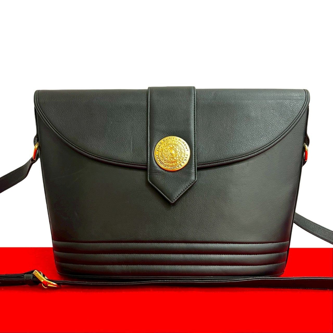 Yves Saint Laurent Yves Saint Laurent Leather Shoulder Bag Leather Shoulder Bag DUTY FREE for USA