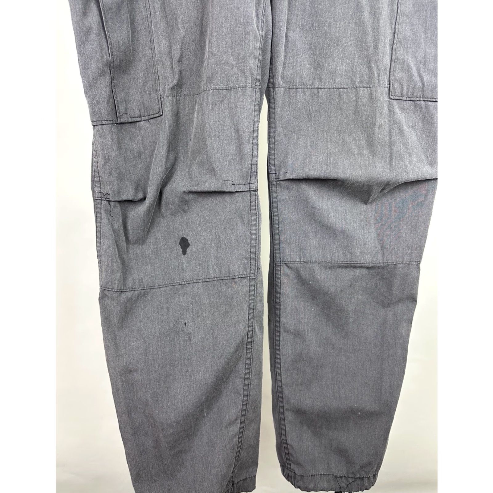 Vintage VINTAGE Army Cargo Pants 34x32 ACTUAL SLIM FIT Black 80s 90s Casual Mens Pants Size US 34 / EU 50 - 7 Thumbnail