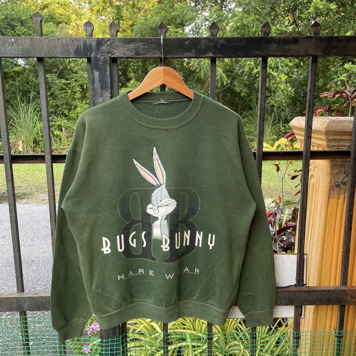 Other 🔥Vintage 90s Bugs Bunny Big Imaged Sun Faded Sweatshirts Size US M / EU 48-50 / 2 - 1 Thumbnail