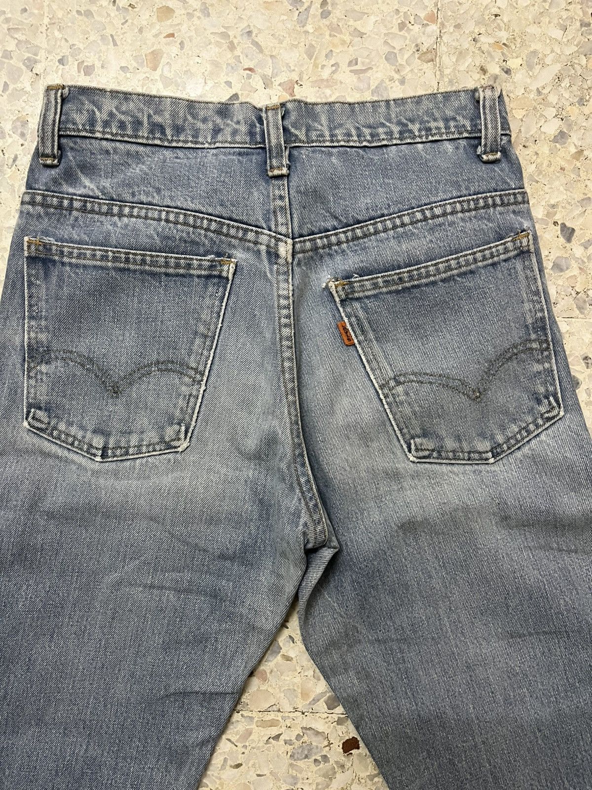 Levi's Vintage 70s levis 646 bell bottom light blue wash Size US 28 / EU 44 - 8 Thumbnail
