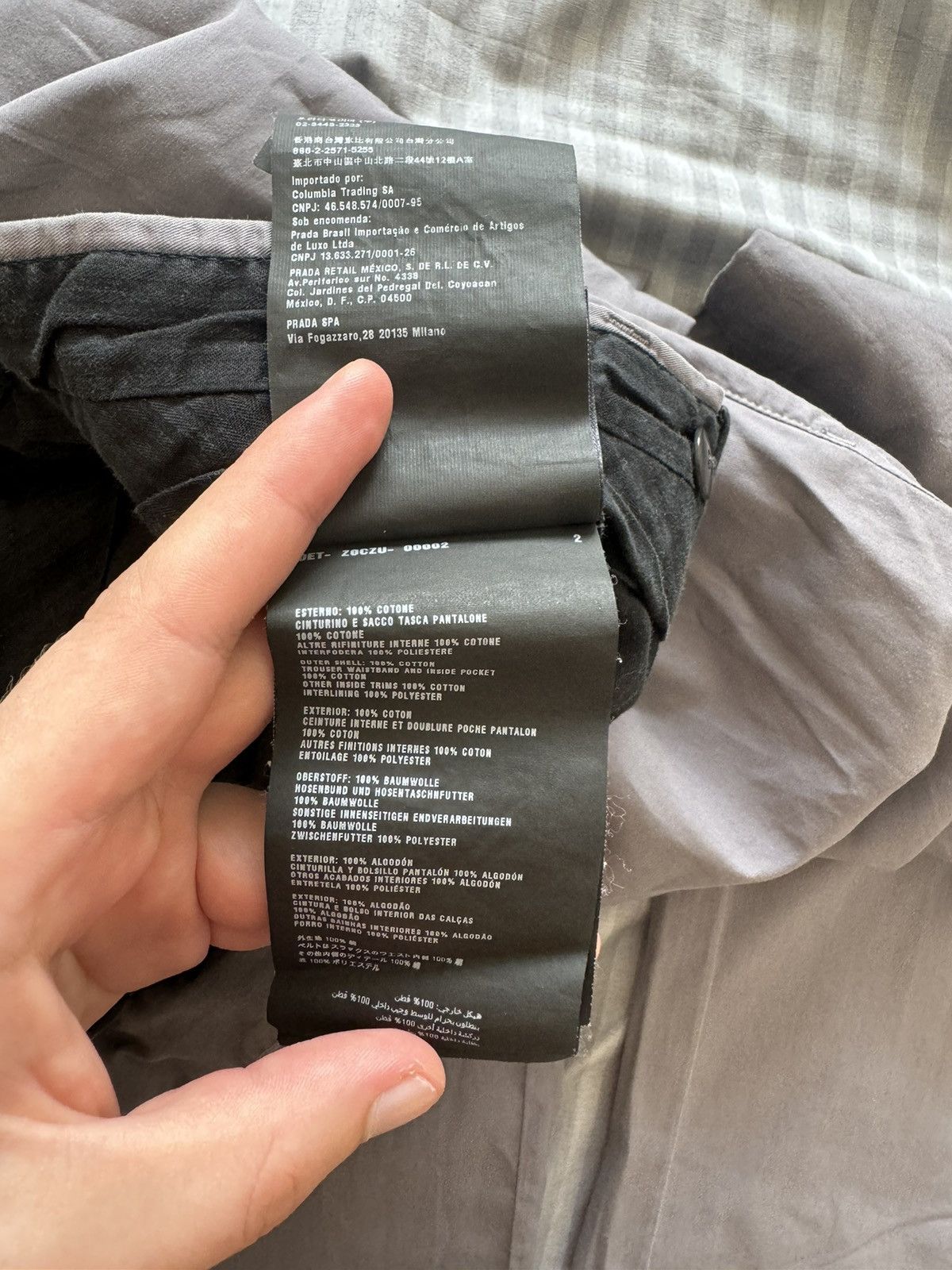 Prada Prada Straight Fit Pants Size US 36 / EU 52 - 8 Thumbnail