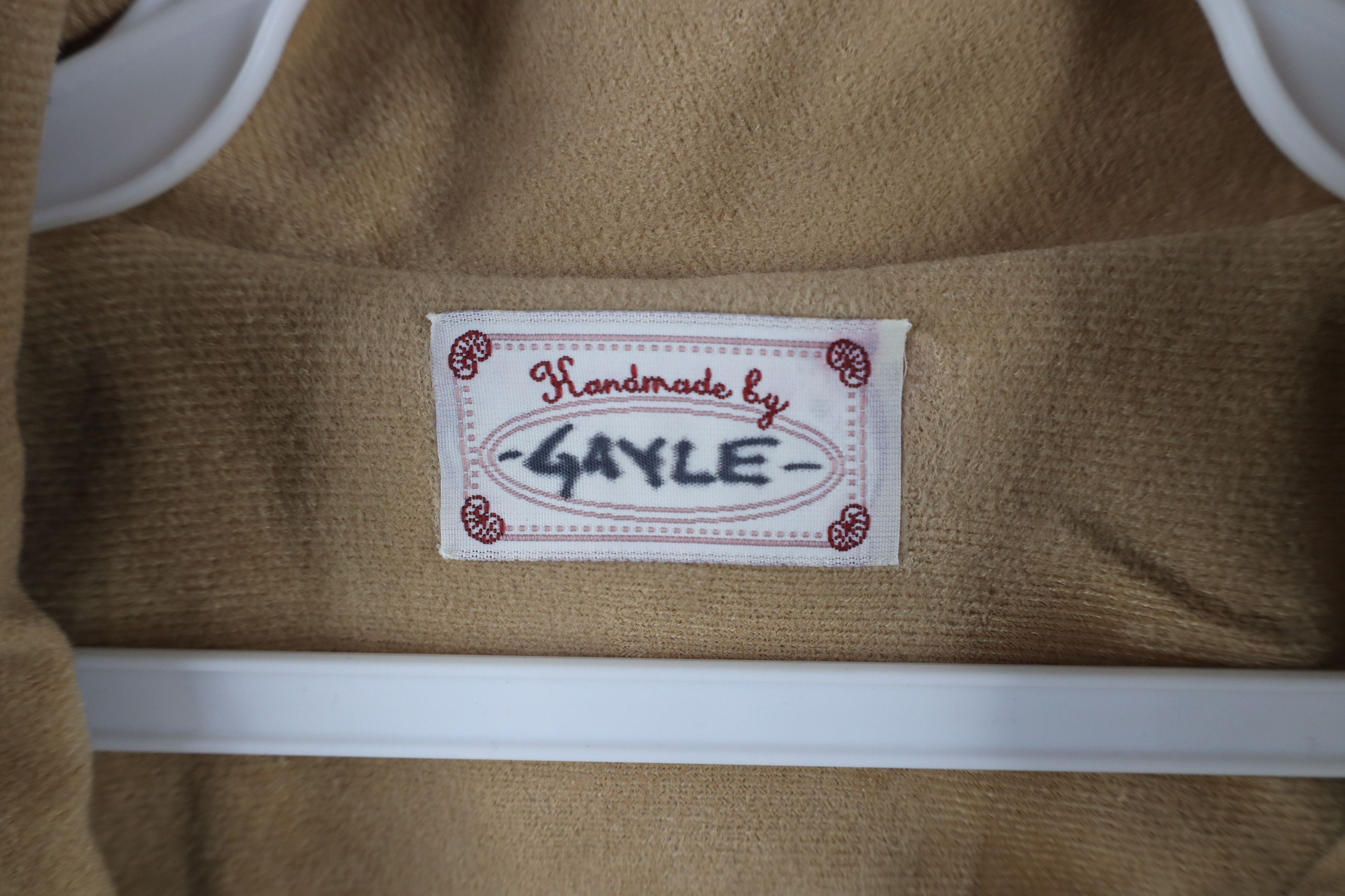 Vintage Vintage 90s Streetwear Handmade Fleece Corduroy Button Shirt Size US XL / EU 56 / 4 - 7 Thumbnail