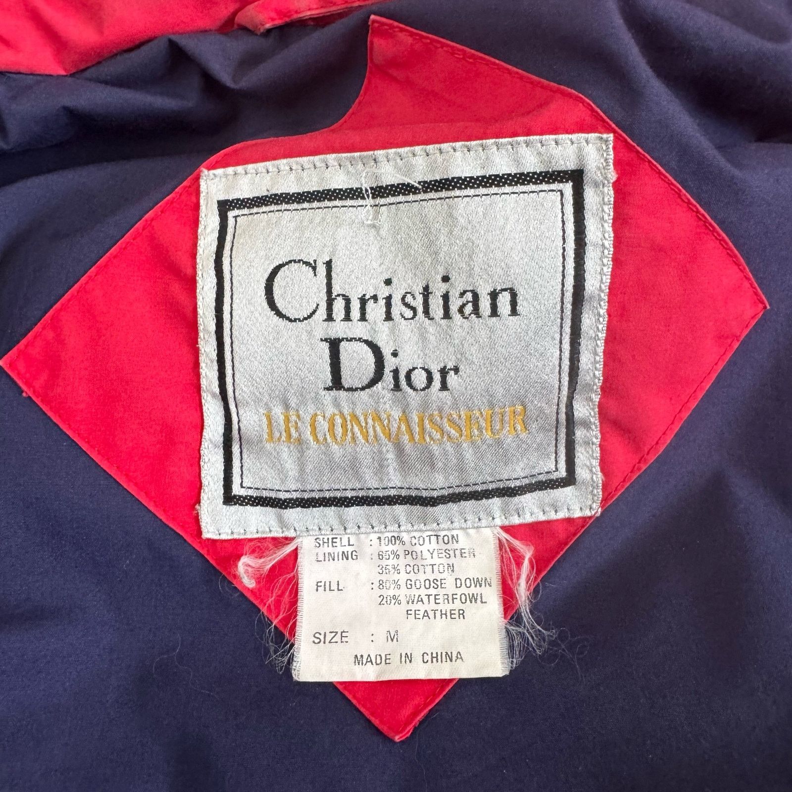 Christian Dior Monsieur Vintage Christian Dior Red Ski Puffer Jacket Size Medium Size M / US 6-8 / IT 42-44 - 6 Thumbnail