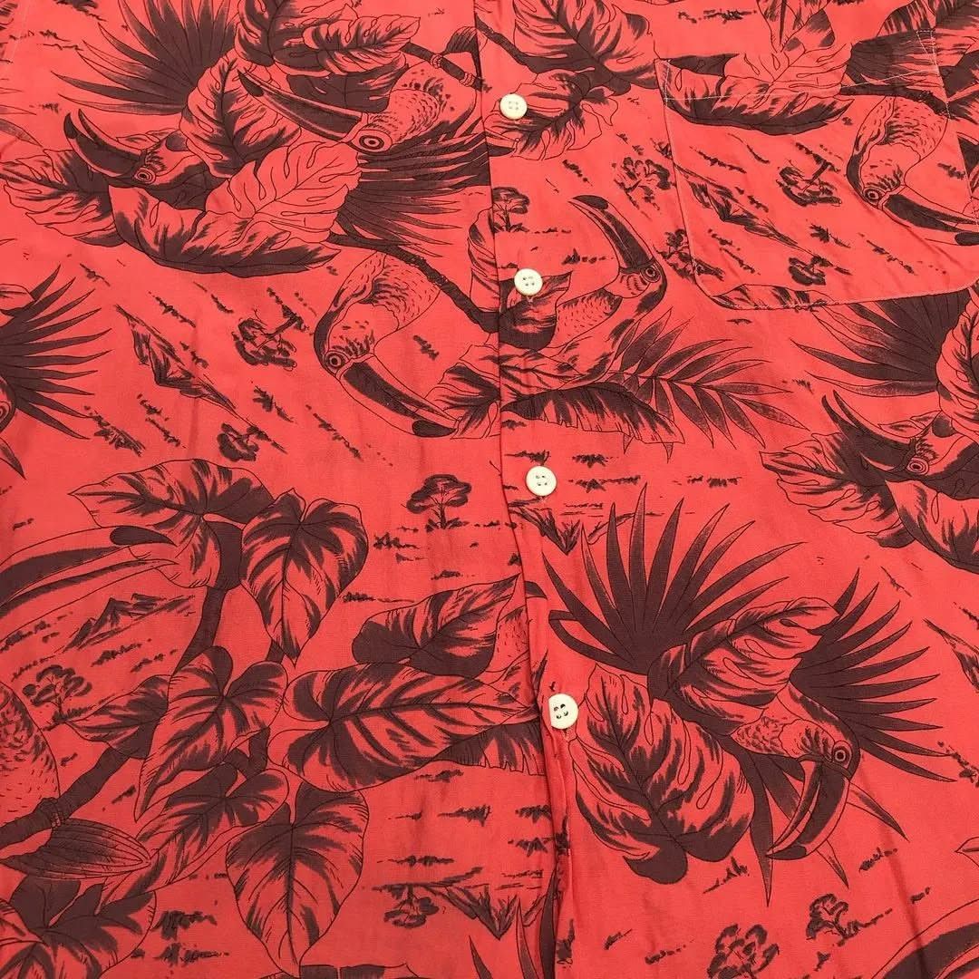 Vintage Bird floral pattern Size US L / EU 52-54 / 3 - 4 Thumbnail