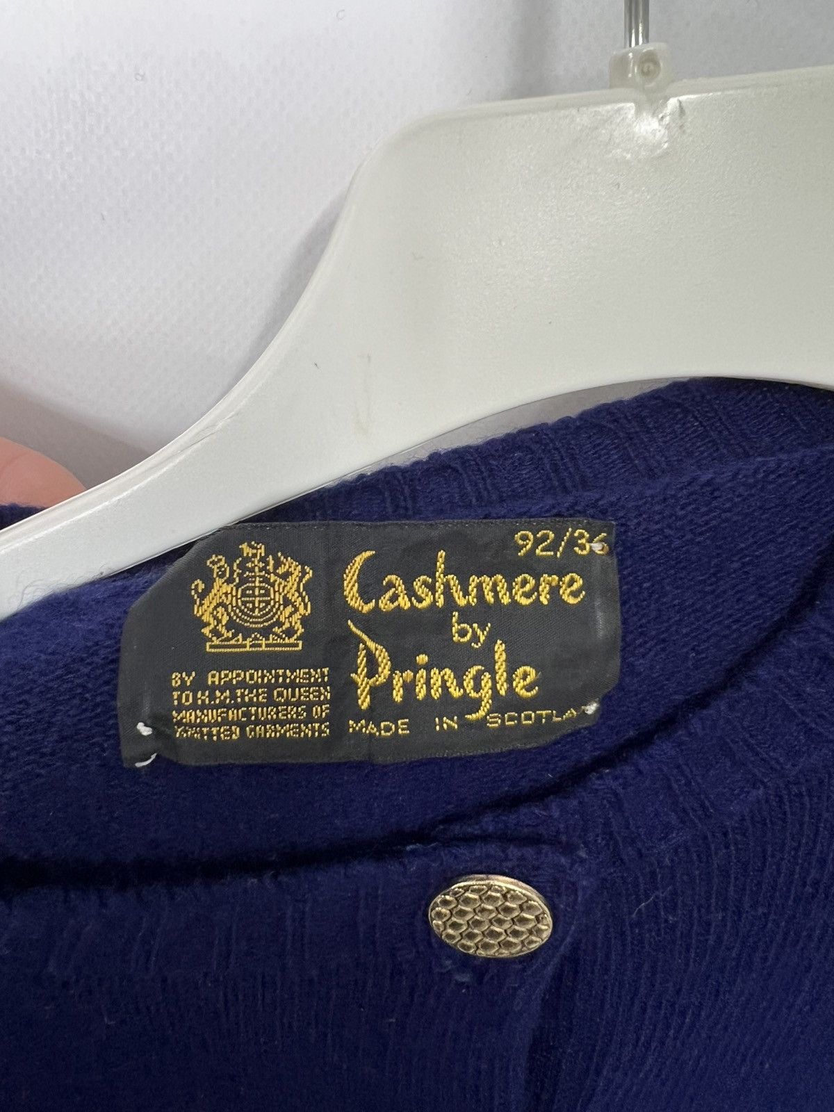 Pringle Of Scotland Vintage luxury Pringle Of Scotland Cashmere Sweater Cardigan Size S / US 4 / IT 40 - 3 Thumbnail
