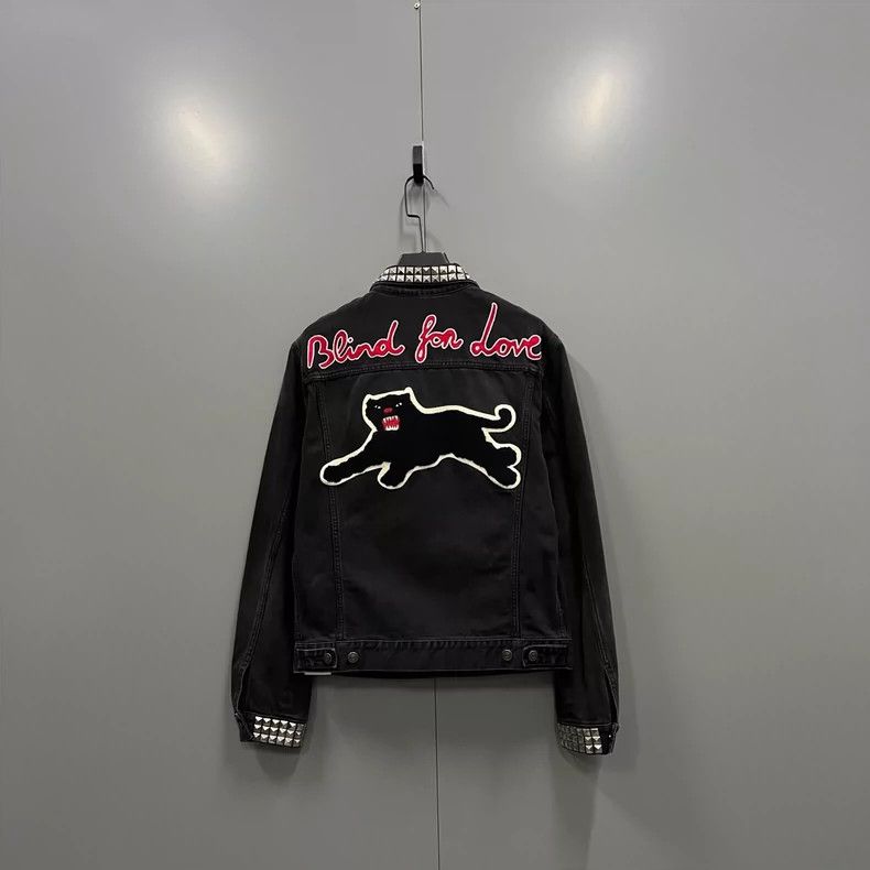 Gucci Gucci Panther denim jacket 2503-Nextarrow Size US M / EU 48-50 / 2 - 2 Thumbnail