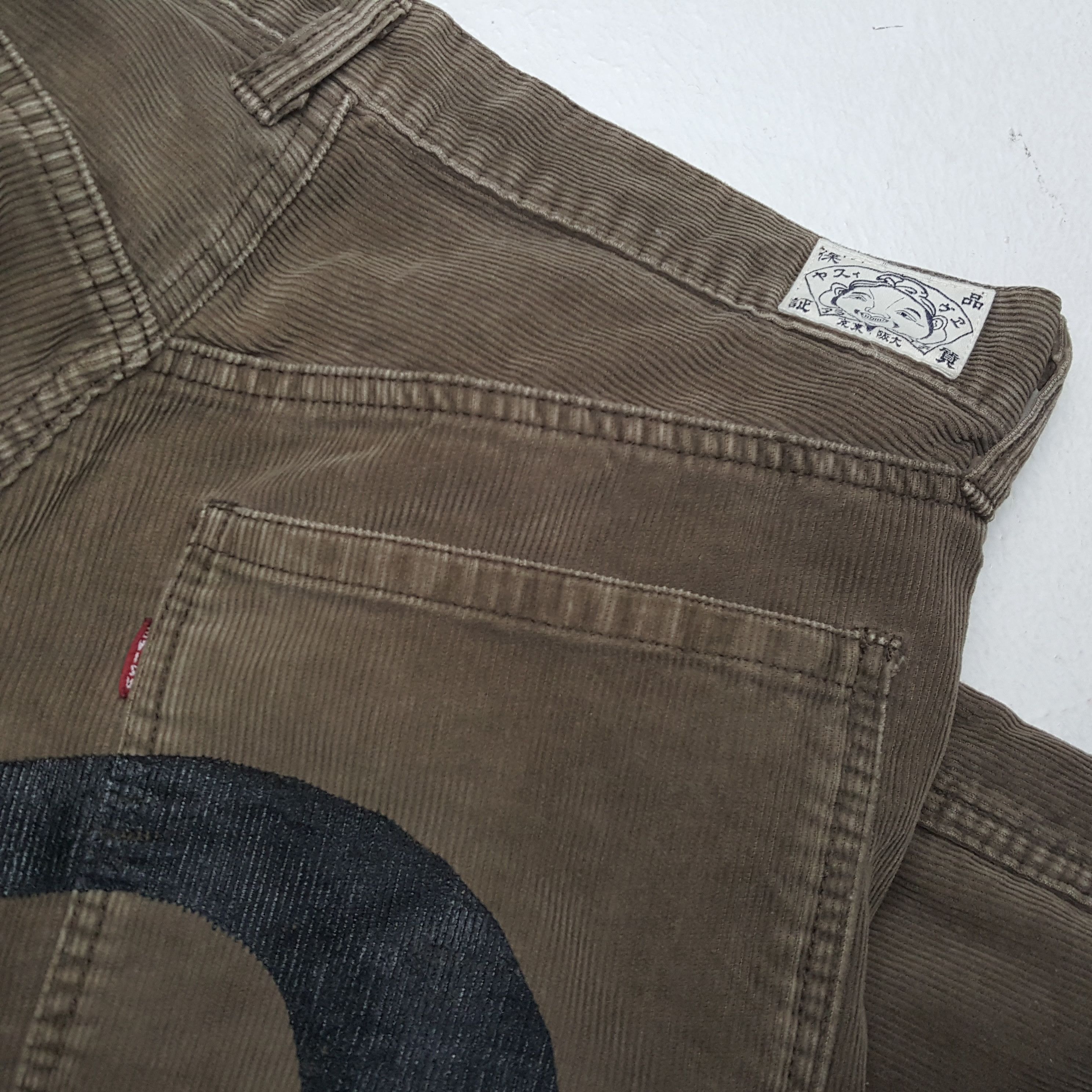 Evisu × Japanese Brand × Vintage Vintage EVISU Japanese Brand Daicock Custom Velvet Pants Size US 30 / EU 46 - 14 Thumbnail