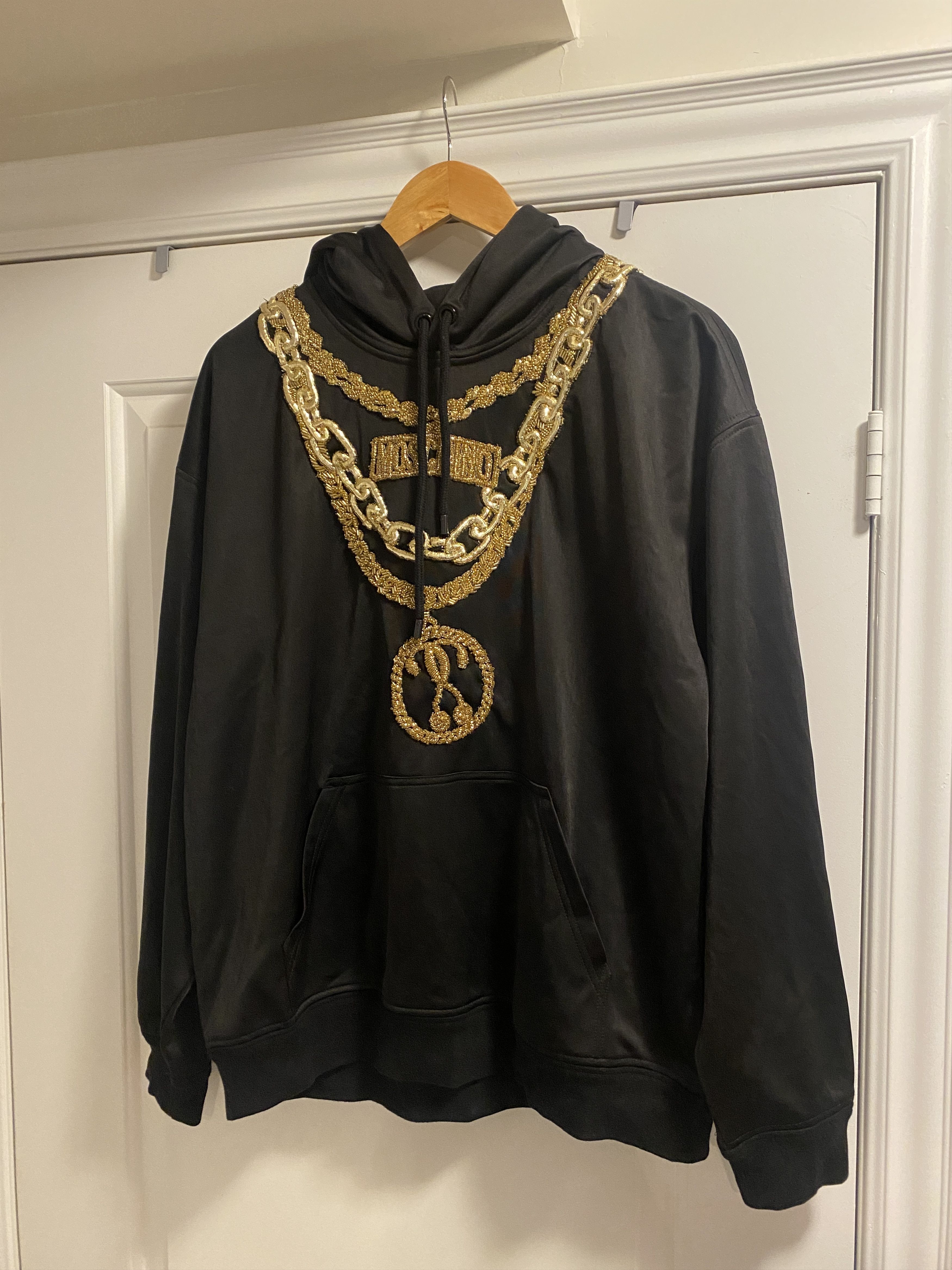Moschino FULL LOOK Moschino H&M mens hoodie and pants set up rare Size US M / EU 48-50 / 2 - 14 Thumbnail