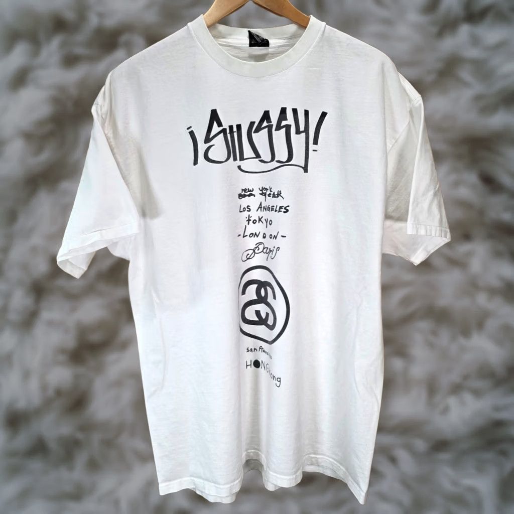 Rick Owens × Stussy Rick Owens x Stussy World Tour Tee | Grailed