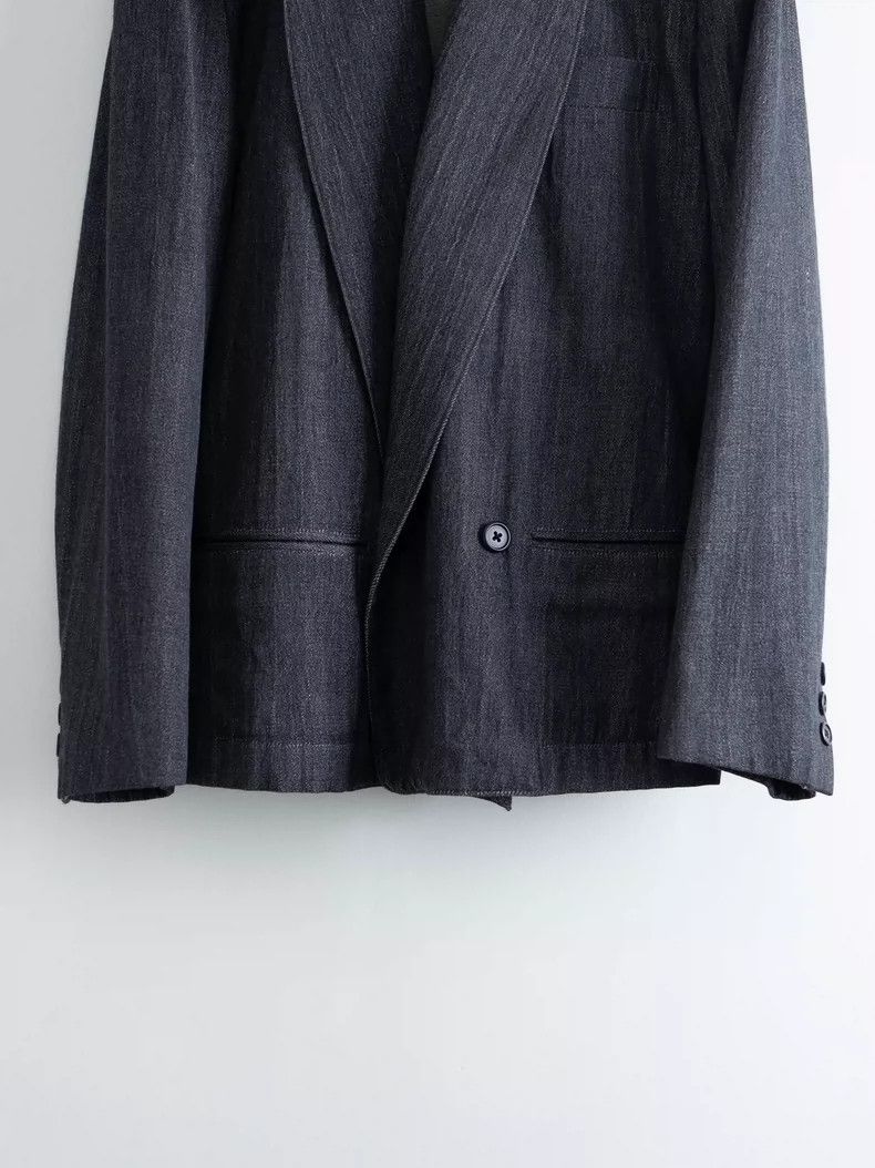 Yohji Yamamoto Yohji Yamamoto 80s swingback double-breasted jacket 2504-Ne Size US S / EU 44-46 / 1 - 3 Thumbnail