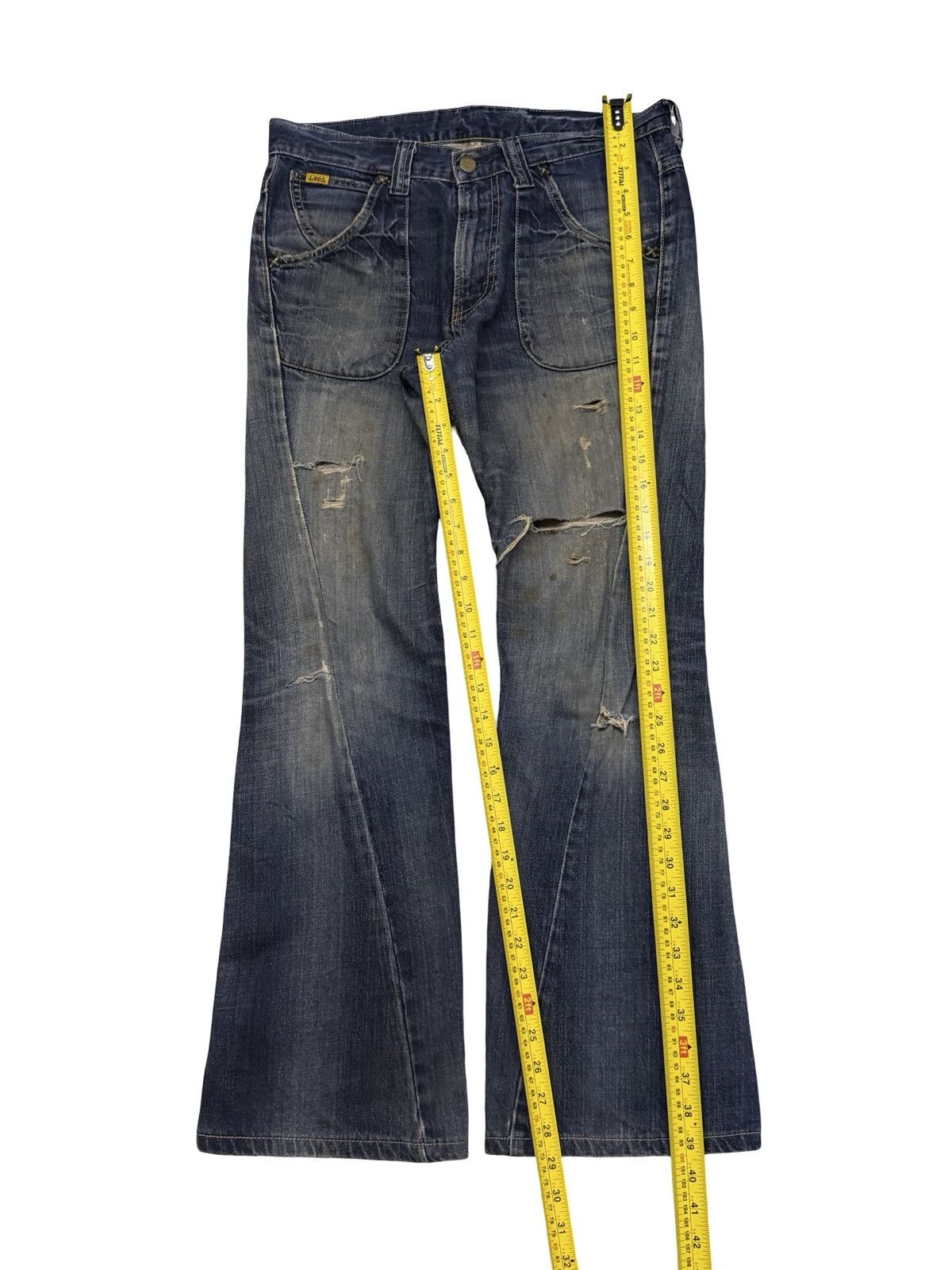 Lee Vintage Lee Riders Japan Bootcut Flare Denim Y2K | W32 Size US 32 / EU 48 - 14 Thumbnail