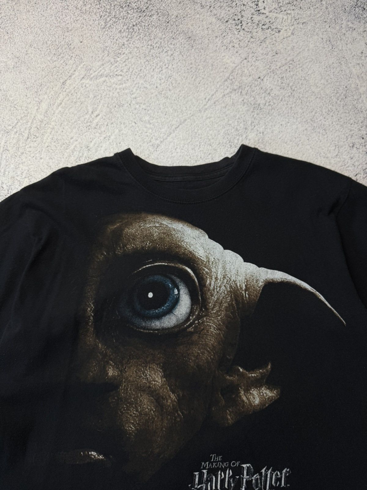 Band Tees Harry Potter Rare Promo The Making Of Dobby Big Face T Shirt Size US S / EU 44-46 / 1 - 8 Thumbnail