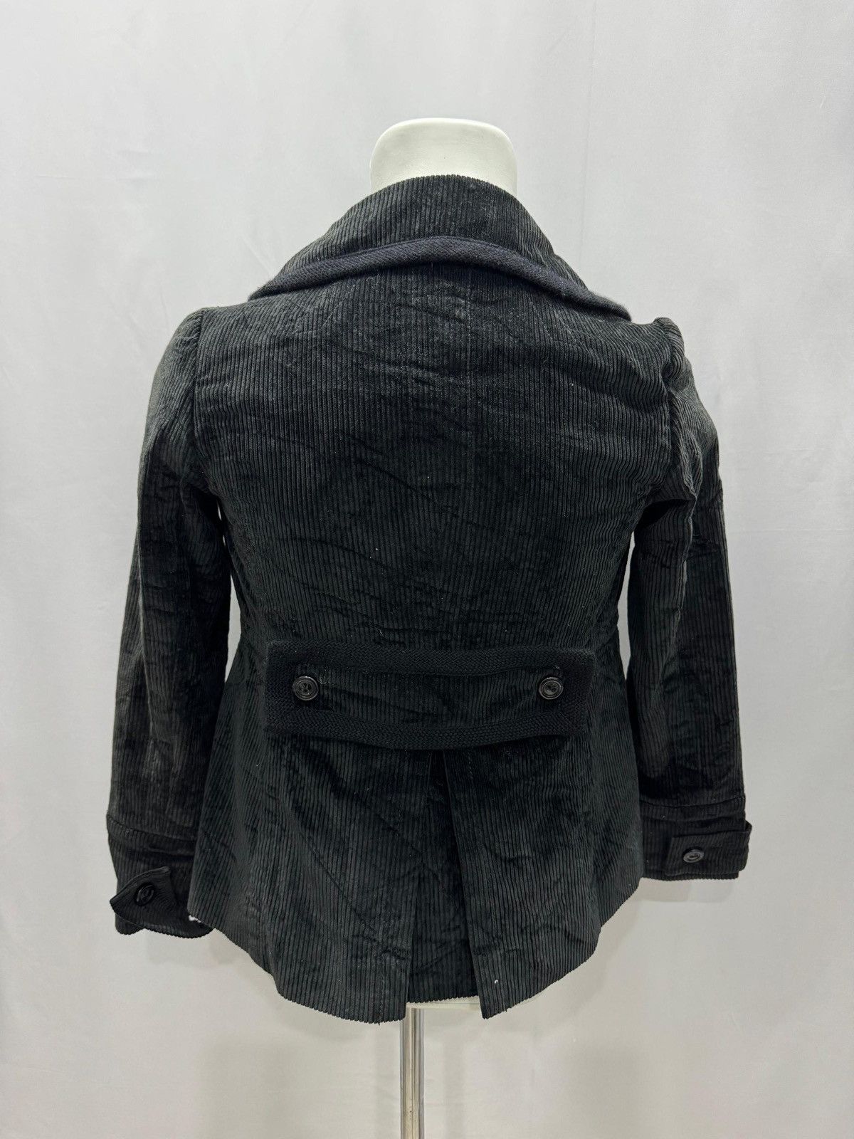 Marc Jacobs × Marc by Marc Jacobs Marc Jacobs Black Corduroy Coat Size S / US 4 / IT 40 - 8 Thumbnail
