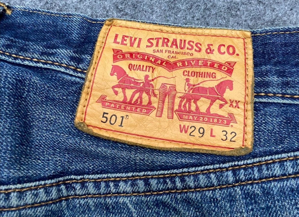 Levi's Vintage 90s Levis 501 Selvedge Distressed Denim Size US 30 / EU 46 - 15 Thumbnail