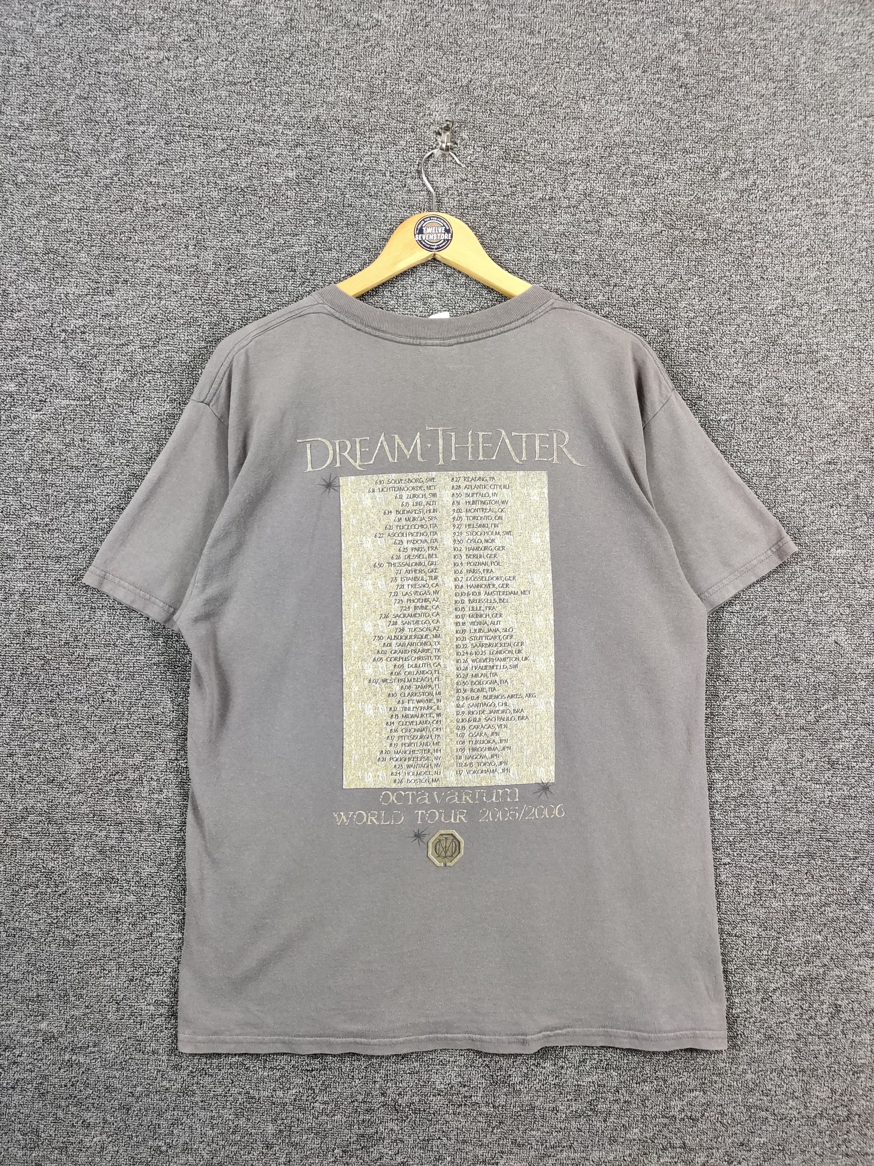 Band Tees Vintage 2000 Dream Theater Tour Band Tee Tshirt Size US L / EU 52-54 / 3 - 6 Thumbnail
