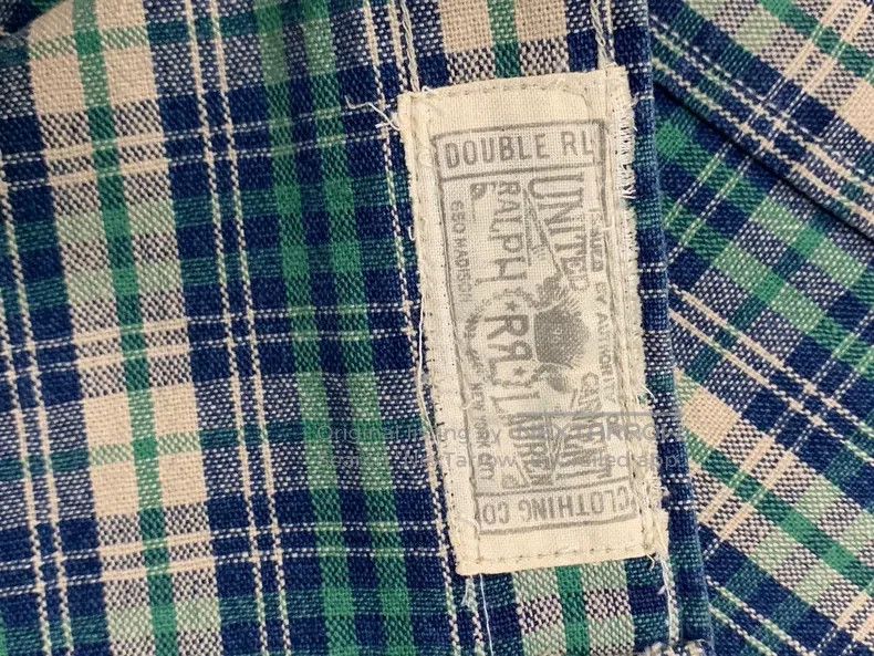 RRL Ralph Lauren RRL Ralph Lauren Indigo plaid workwear shirt Size US M / EU 48-50 / 2 - 5 Thumbnail