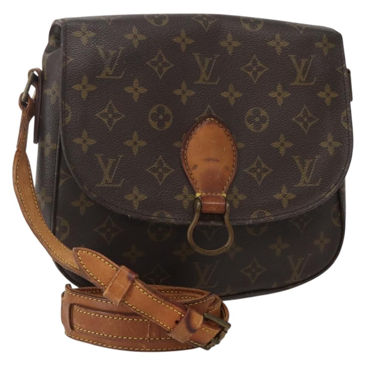 Louis Vuitton LOUIS VUITTON Monogram Saint Cloud GM Shoulder Bag M51242 Size ONE SIZE - 1 Thumbnail