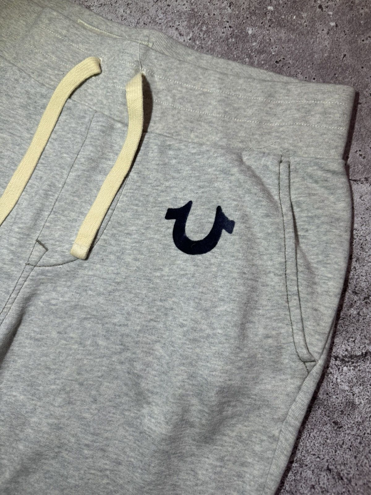 True Religion × Vintage True Religion vintage streetwear grey sweatpants Size US 32 / EU 48 - 3 Thumbnail