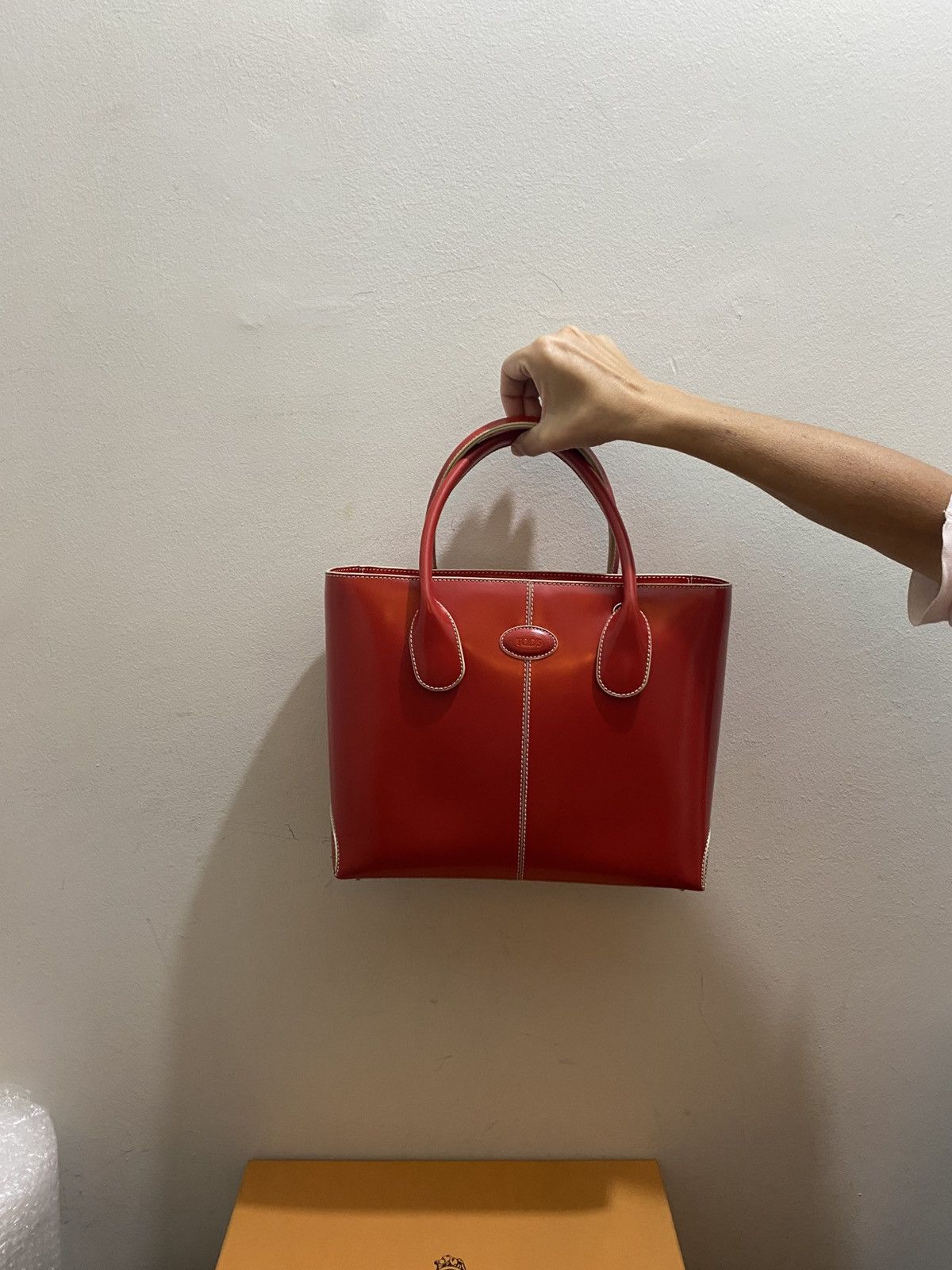 Tod's TOD’S HOLLY LEATHER HANDBAG Size ONE SIZE - 7 Thumbnail