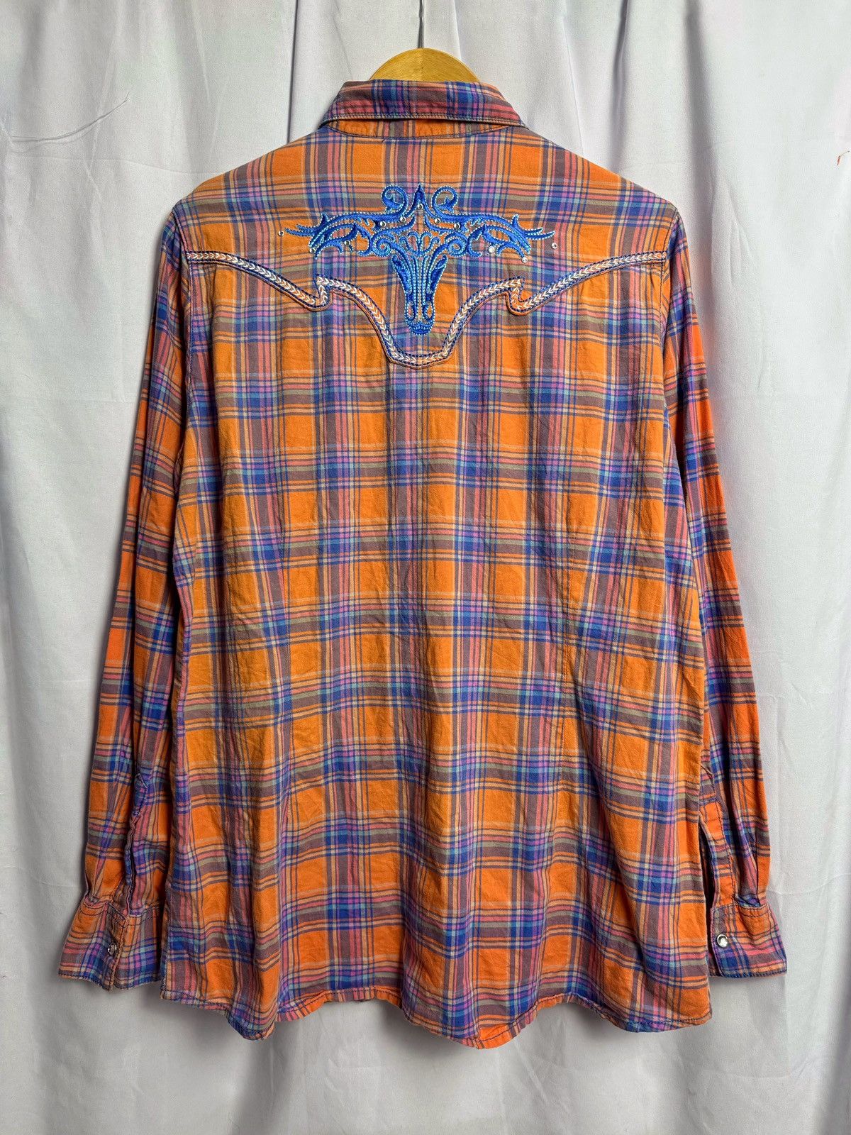 Hysteric Glamour × If Six Was Nine × Japanese Brand Japanese Western Rock47 Wrangler Shirt Size US L / EU 52-54 / 3 - 4 Thumbnail