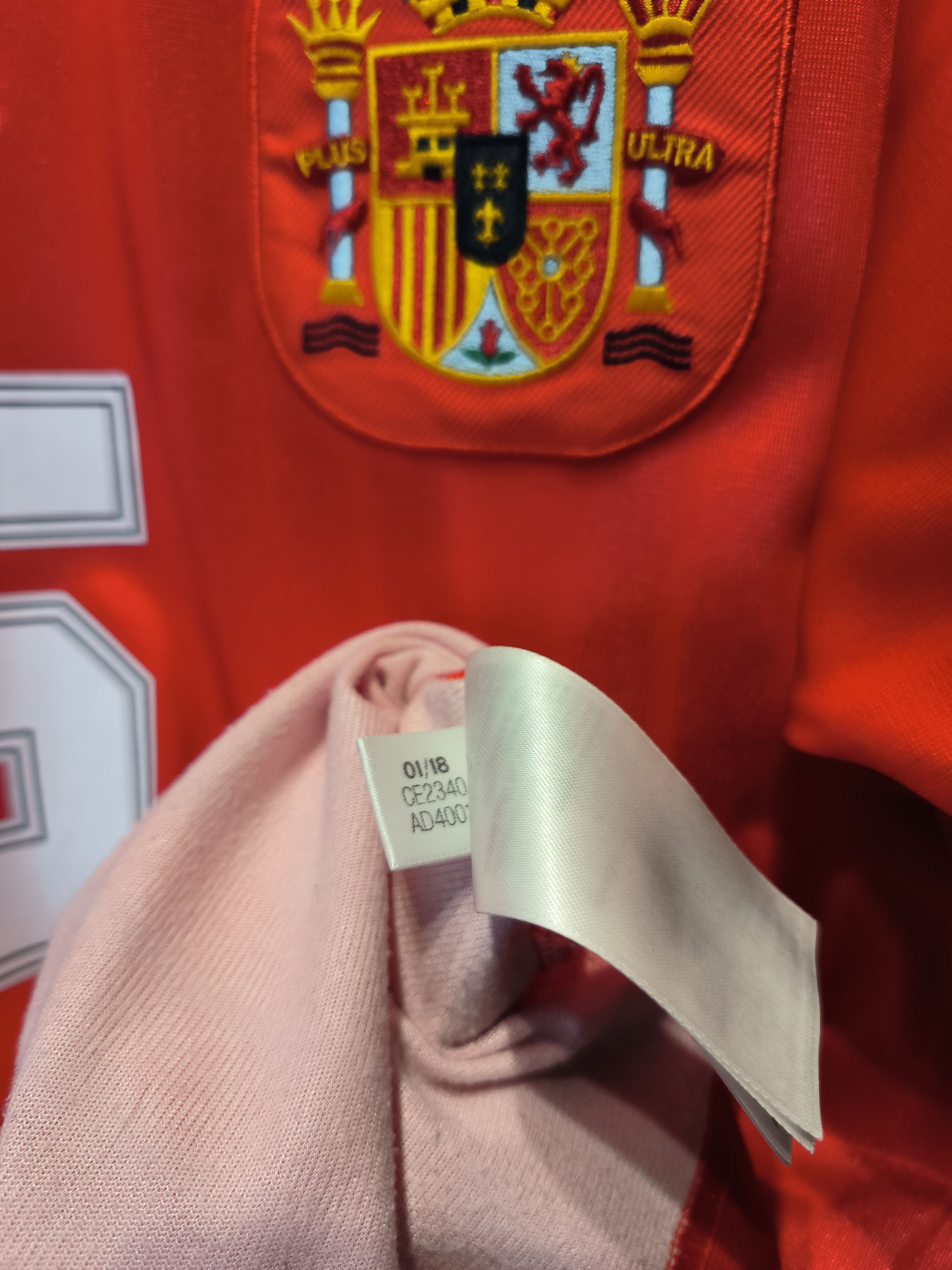 Adidas Vintage Adidas Soccer Spain Football Jersey World Cup Size US S / EU 44-46 / 1 - 5 Thumbnail