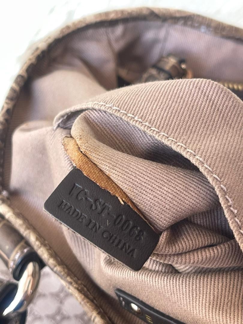Celine 2008 Celine Macadam Canvas Boogie Handbag Size ONE SIZE - 24 Thumbnail