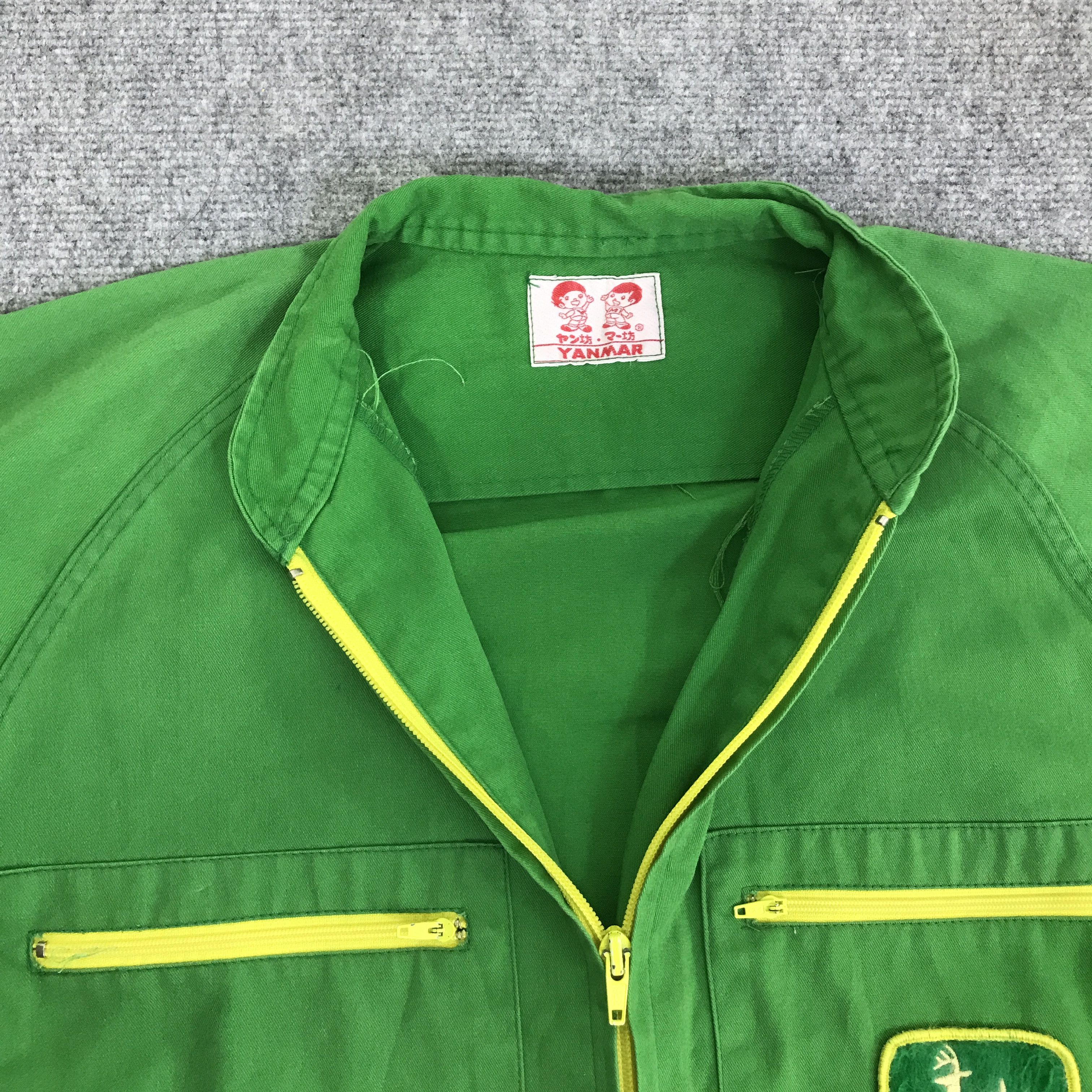 John Deere VTG JOHN DEERE COVERALL JAPAN JACKET K95B10 Size US L / EU 52-54 / 3 - 12 Thumbnail