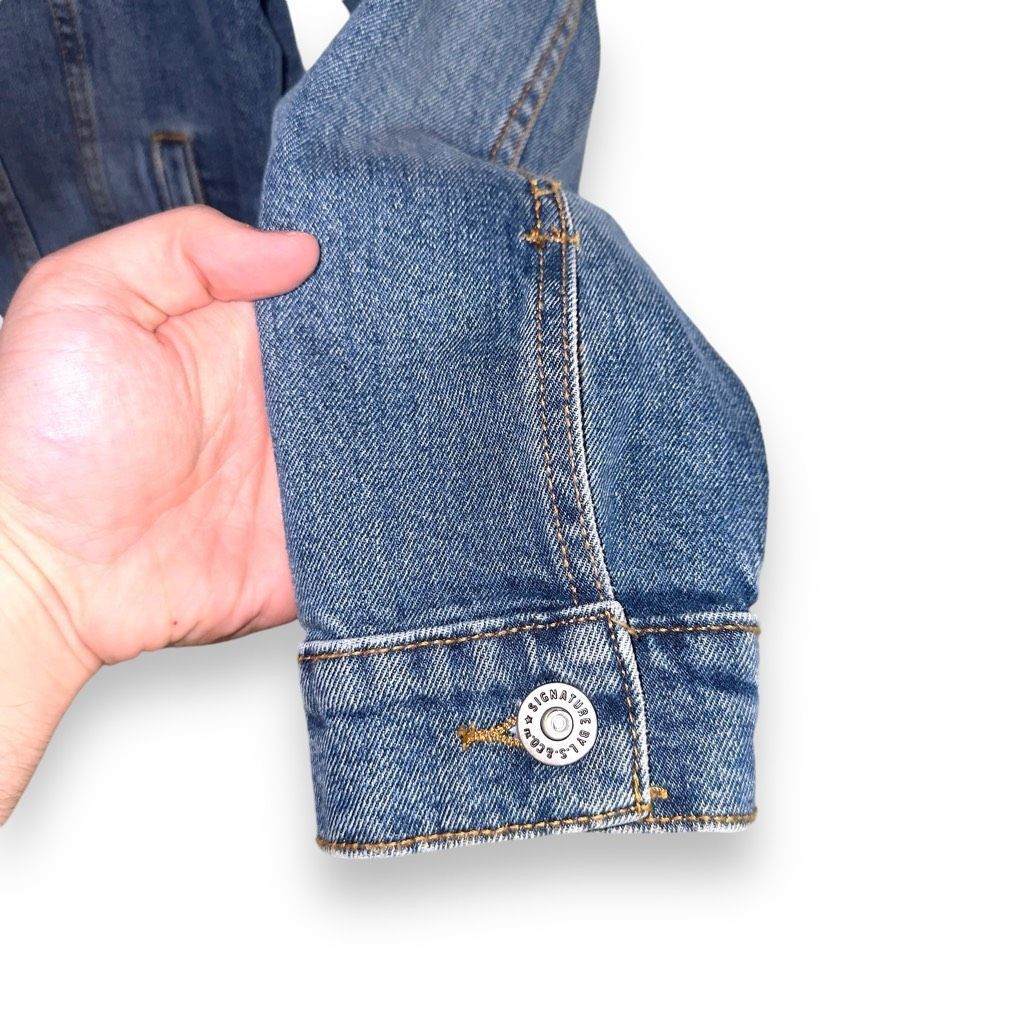Levi's Levi’s Gold Mid Wash Denim Jean Jacket Size M Size US M / EU 48-50 / 2 - 9 Thumbnail