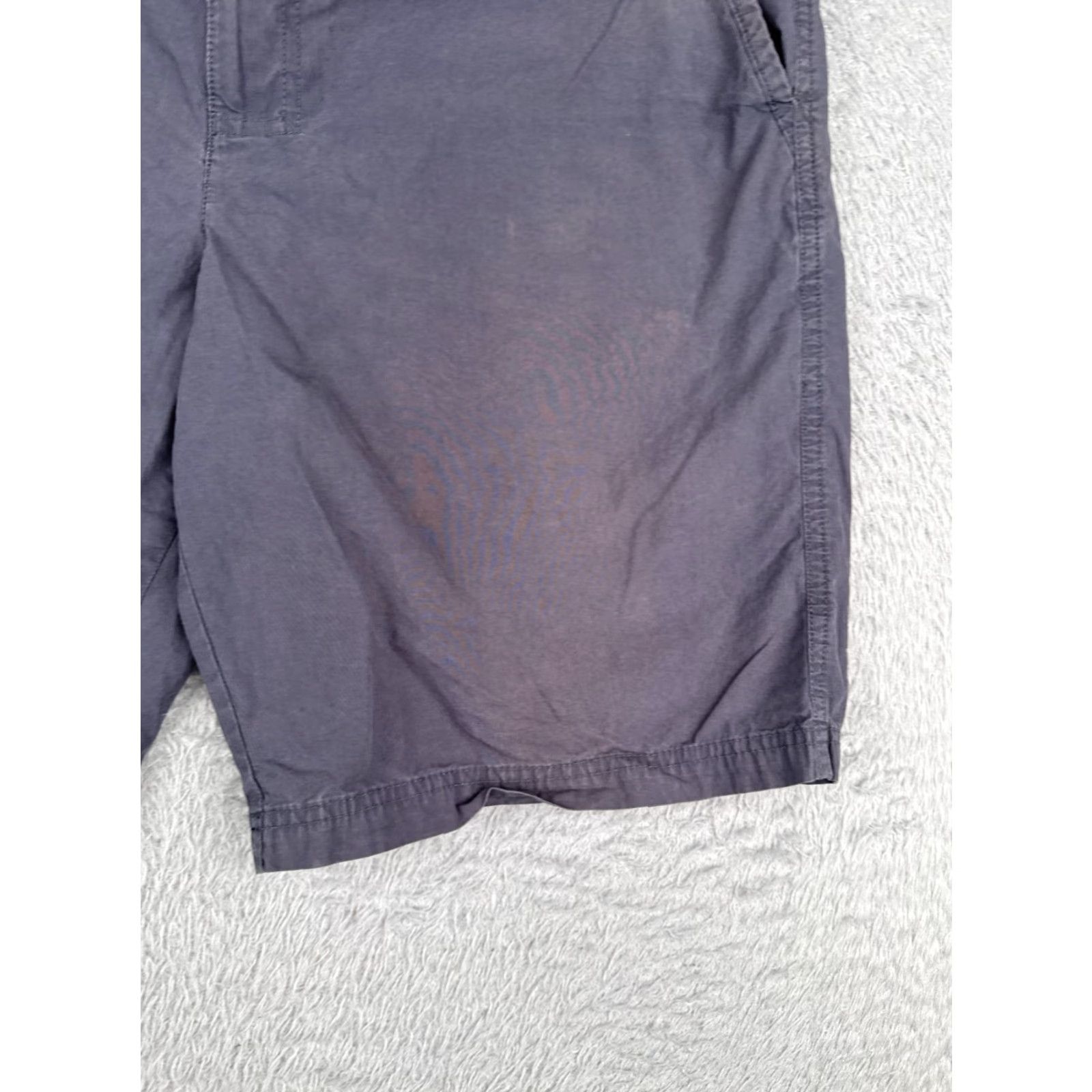 Vintage Columbia Shorts Men 36 Blue Chino 100% Cotton Casual Hiking Camp 36x10 Size US 36 / EU 52 - 2 Thumbnail