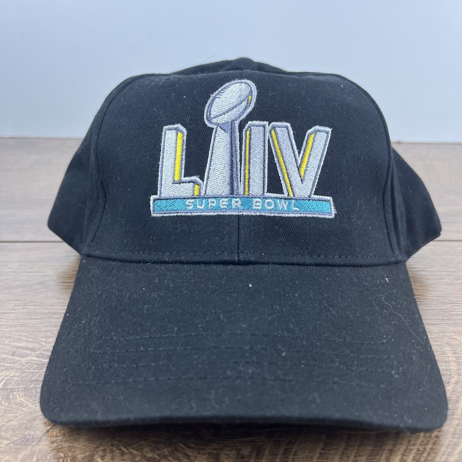 Other Super Bowl 53 Hat LIIV Hat Black Hat Adjustable NFL Black Ad Size ONE SIZE - 2 Thumbnail