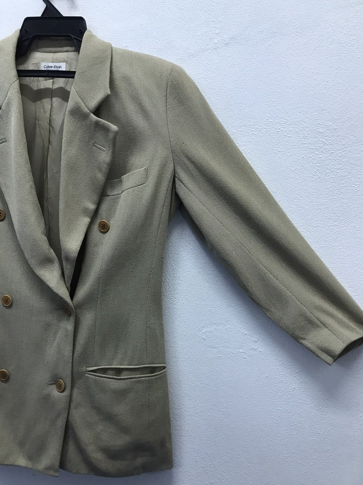 Calvin Klein × Vintage Vintage Calvin Klein Collection Jacket Coat Size US M / EU 48-50 / 2 - 3 Thumbnail