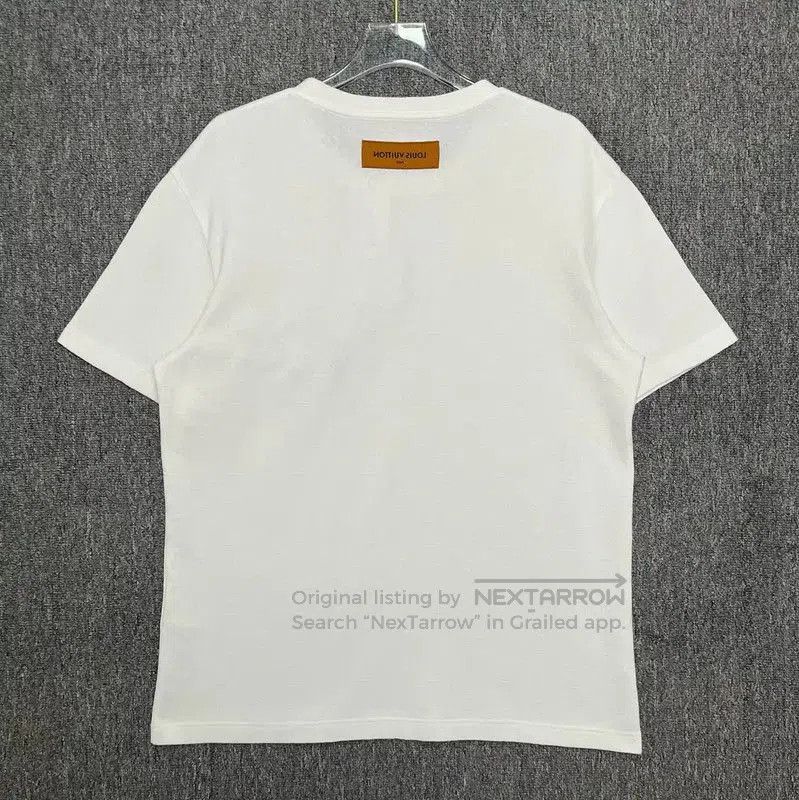Louis Vuitton Louis Vuitton Men's White Cotton T-Shirt . Size US XL / EU 56 / 4 - 2 Thumbnail