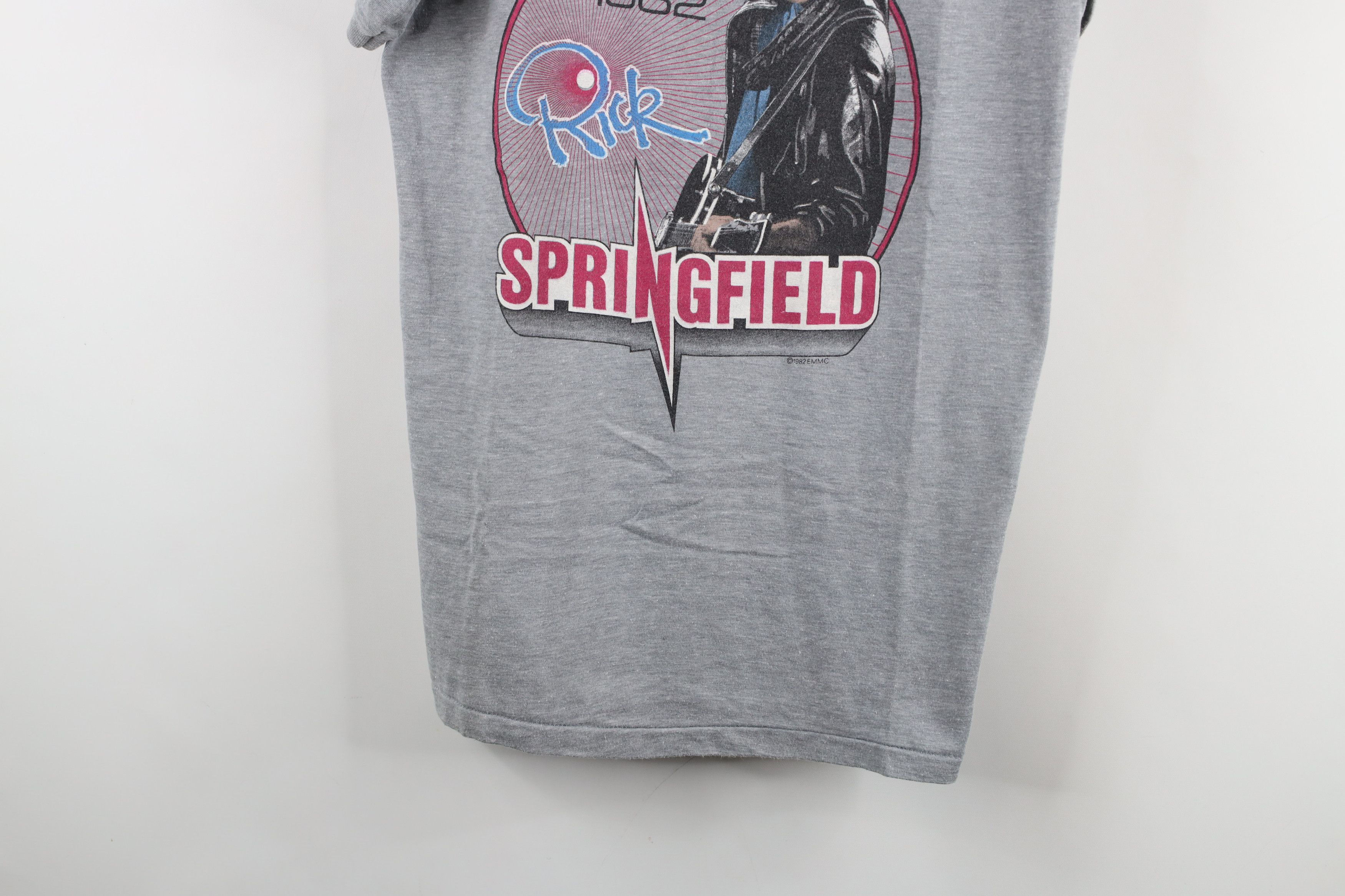 Vintage Vintage 80s Spoiled Yet Rick Springfield Ringer T-Shirt USA Size US L / EU 52-54 / 3 - 3 Thumbnail