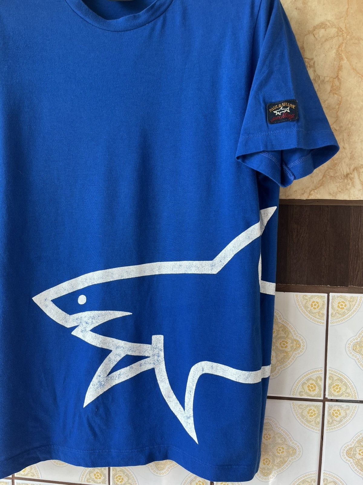 Paul & Shark Paul Shark Blue Big logo Tee shirt Size US S / EU 44-46 / 1 - 3 Thumbnail