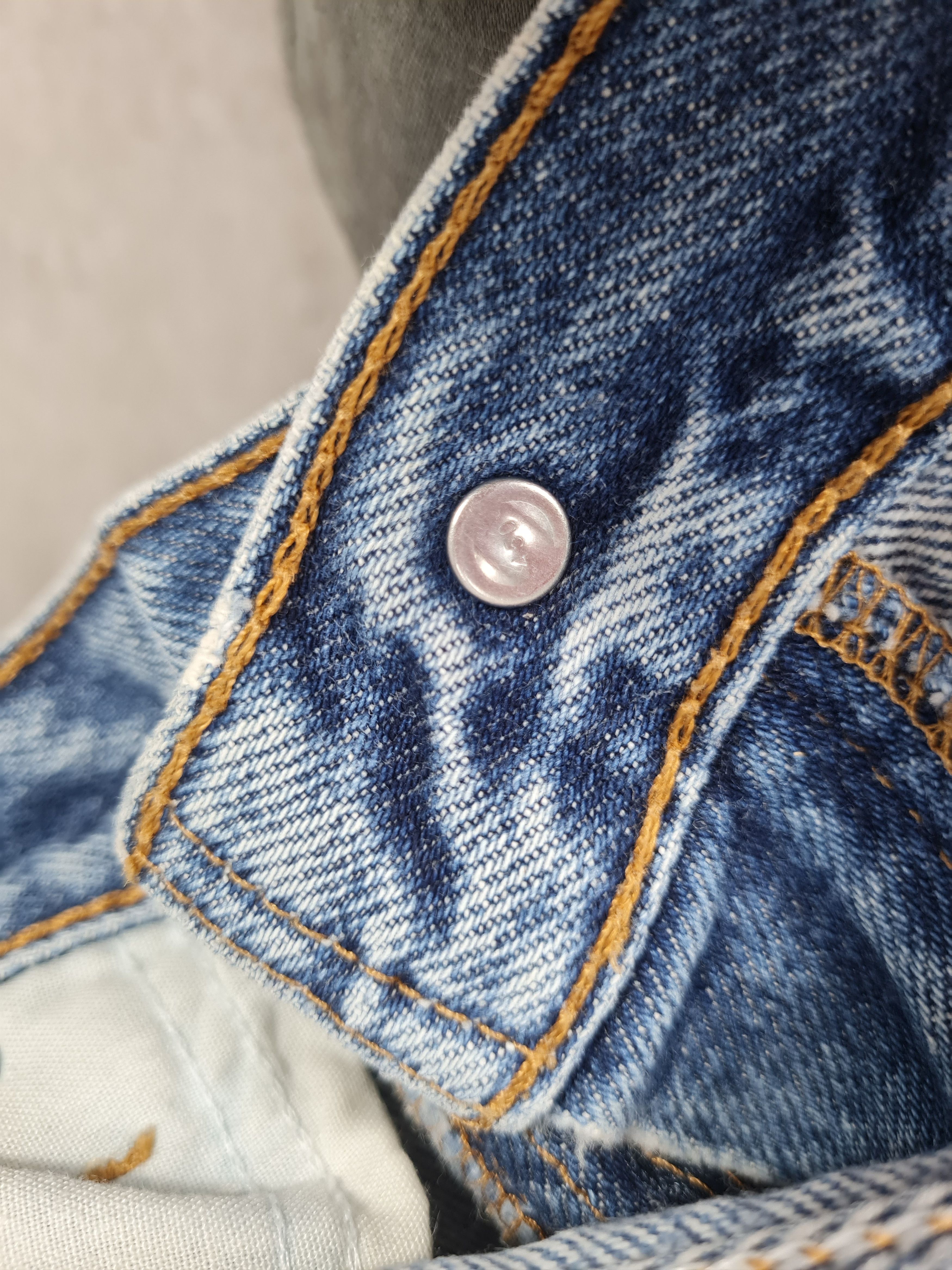 Levi's Vtg LEVIS 505 Single R Faded Cropped Jeans L0351 Size 36X28 Size US 36 / EU 52 - 10 Thumbnail