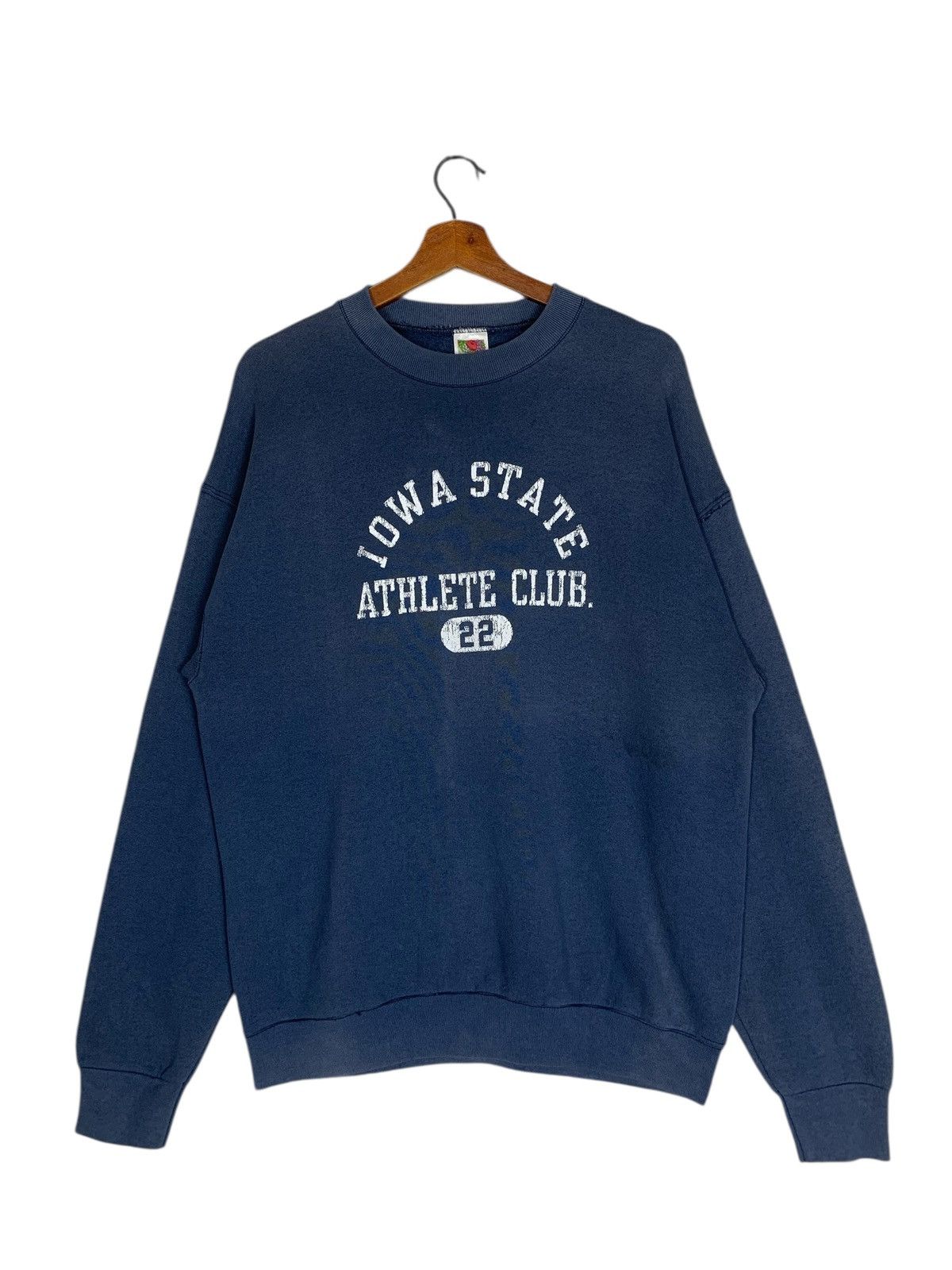 Fruit Of The Loom Vintage Fruit Of The Loom Iowa State SportWear Sweatshirt Size US L / EU 52-54 / 3 - 2 Thumbnail