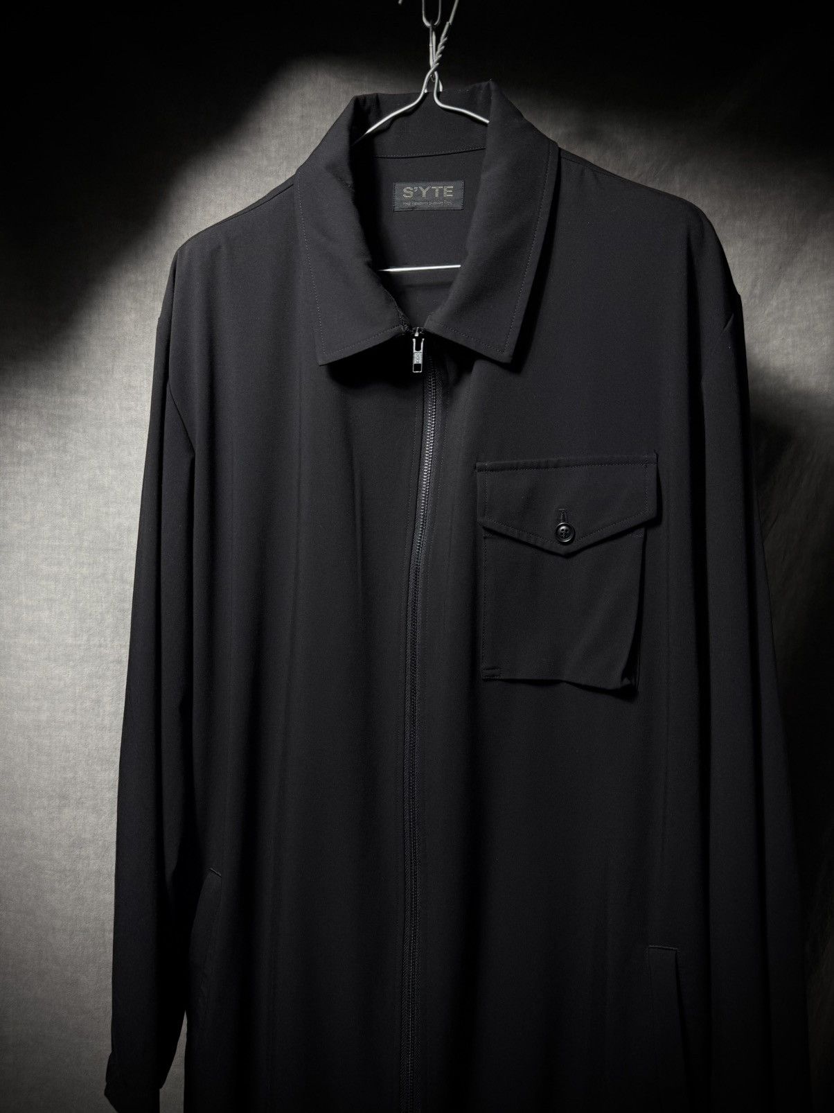 Yohji Yamamoto s'yte by Yohji Yamamoto Minimal Zip-Up Long Coat Size US M / EU 48-50 / 2 - 3 Thumbnail
