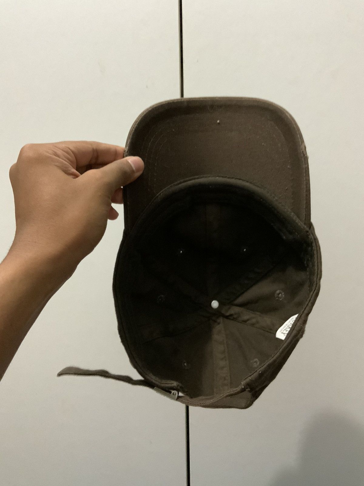Japanese Brand Wild Turkey Bourbon Distressed Brown Archive Hat Size ONE SIZE - 7 Thumbnail