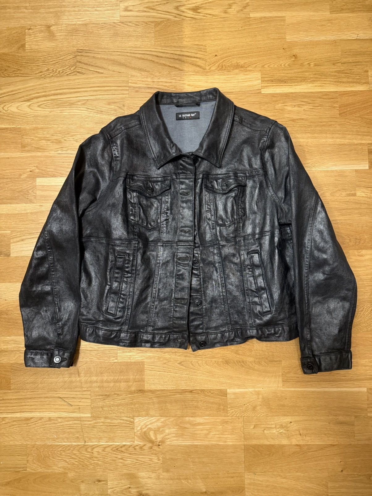 Other Waxed Cropped Denim jacket Size XL / US 12-14 / IT 48-50 - 1 Thumbnail