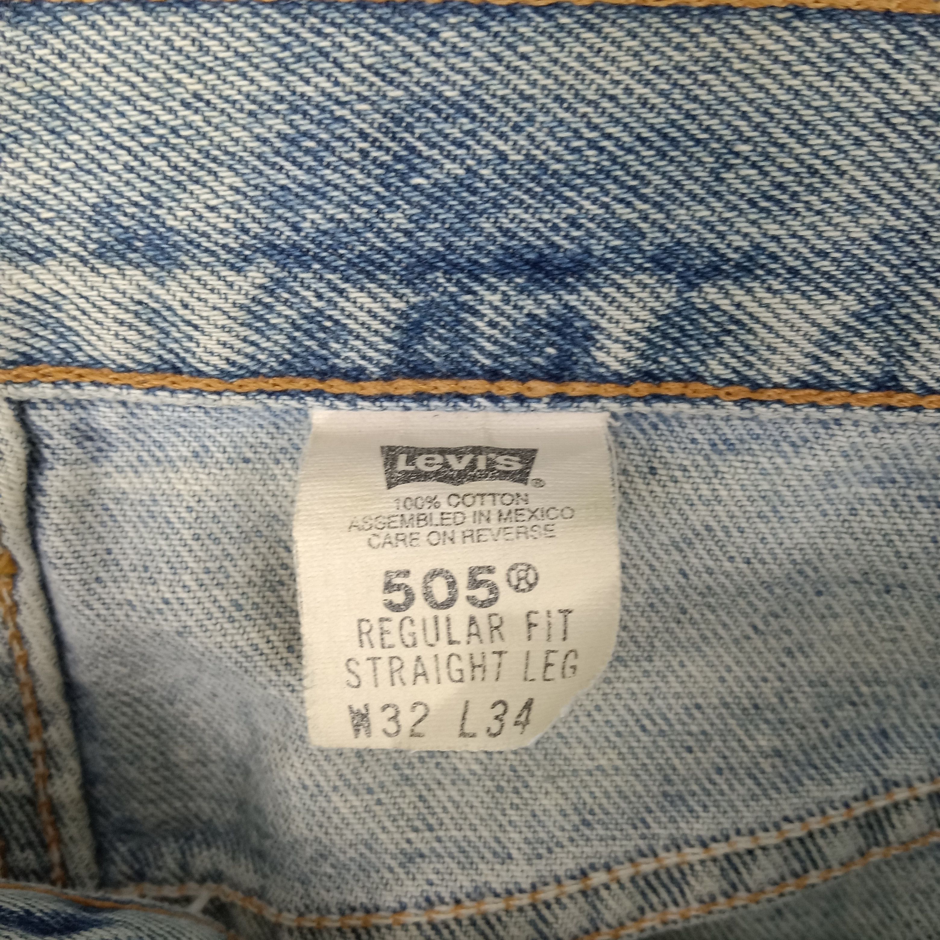 Levi's Levi's American Style Distressed Denim Jeans C228N19 Size US 32 / EU 48 - 5 Thumbnail