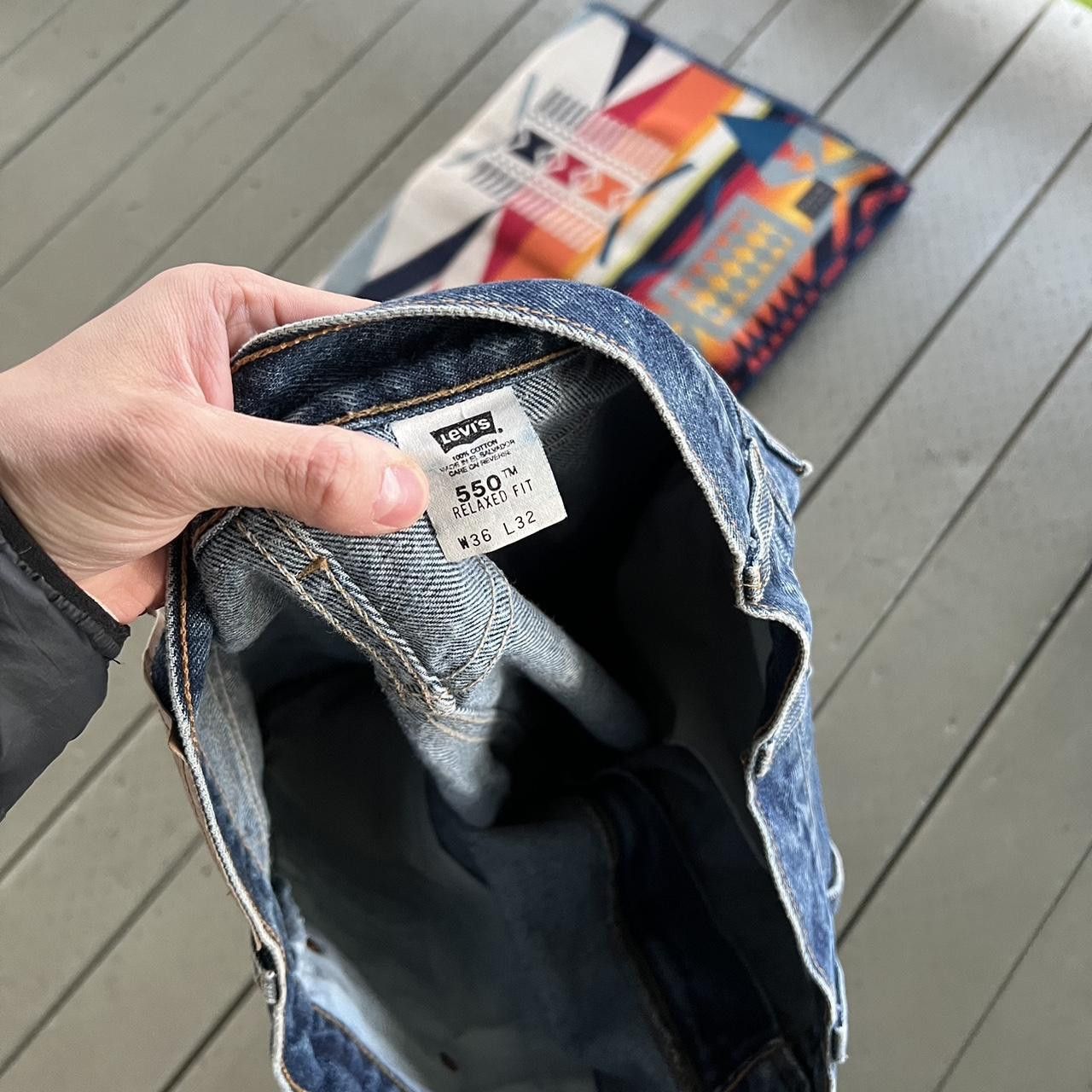 Levi's × Vintage Vintage Levis 550 jeans Size US 34 / EU 50 - 5 Thumbnail
