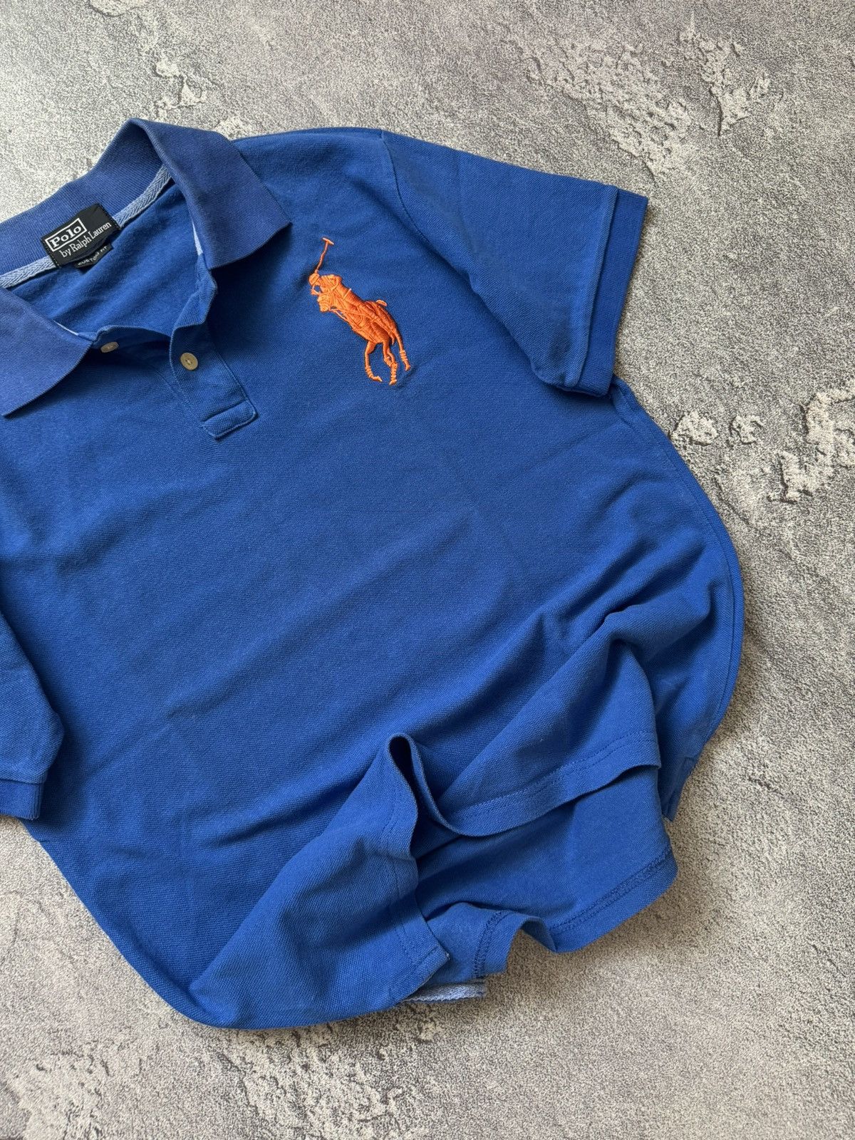 Polo Ralph Lauren × Vintage Polo Ralph Lauren XS blue polo tee T-shirt rugby Size US S / EU 44-46 / 1 - 2 Thumbnail