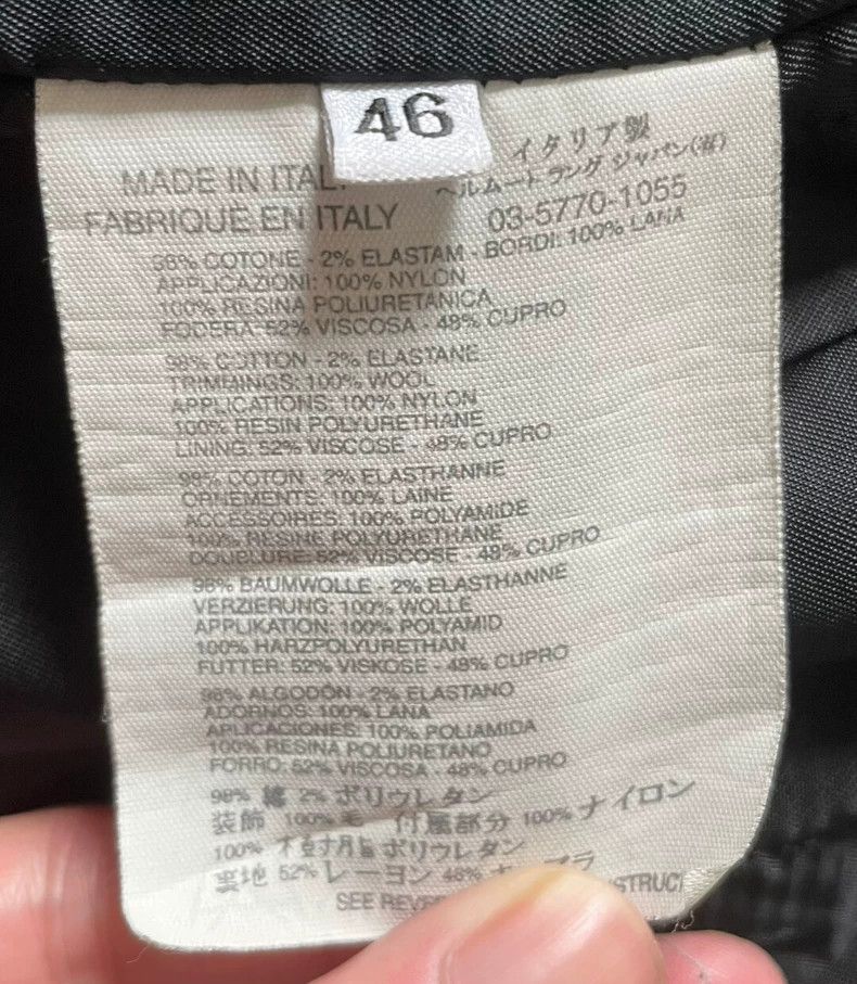 Helmut Lang HELMUT LANG size46 Gimmick multi-pocket jacket Size US S / EU 44-46 / 1 - 5 Thumbnail