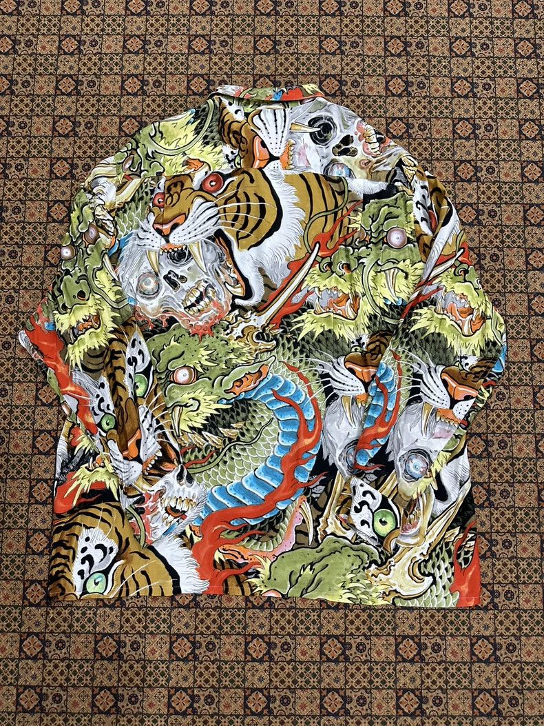 Wacko Maria wacko maria Dragon Tiger full print long sleeves Size US XL / EU 56 / 4 - 2 Thumbnail