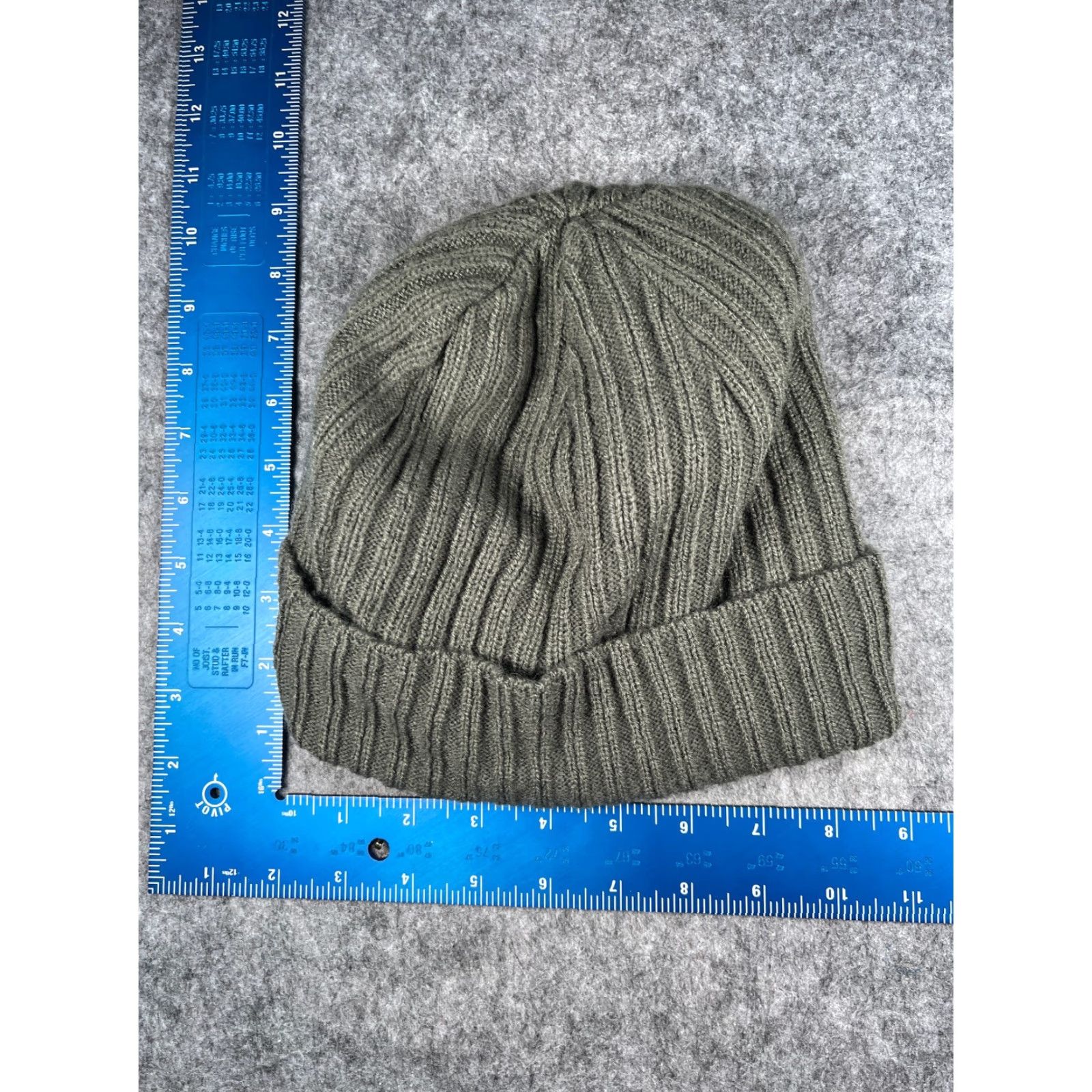 Dockers Dockers Beanie Adult One Size Gray Knit Lined Acrylic Polyester Ribbed Knit Ski Hat/Toque Unisex Outdoor Winter Accessories Size ONE SIZE - 4 Thumbnail