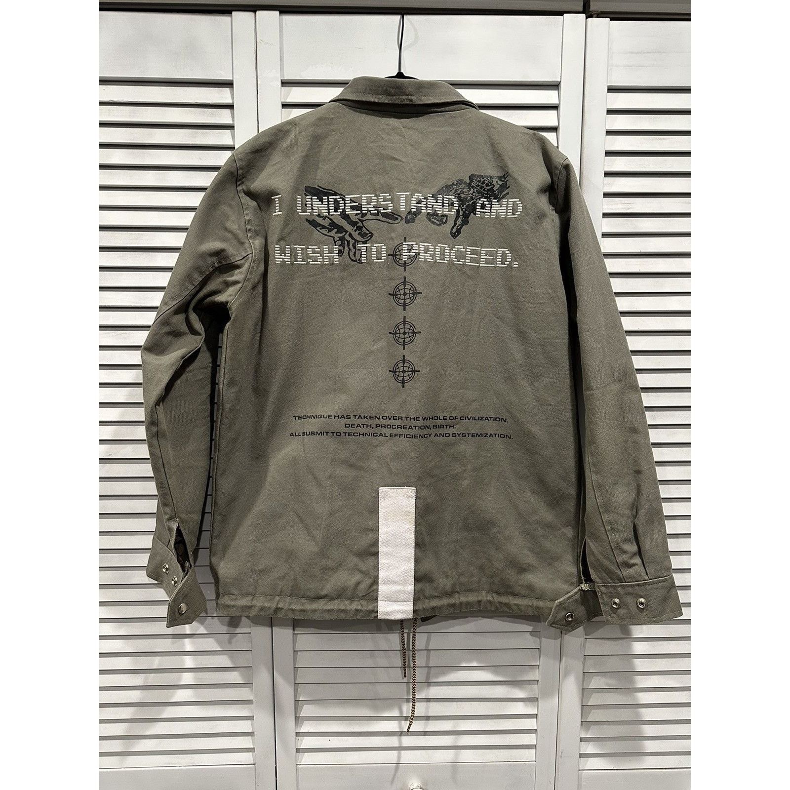 Low Key Industries Low Key Industries “Labyrinths” Military Green Jacket Medium Size US M / EU 48-50 / 2 - 11 Thumbnail