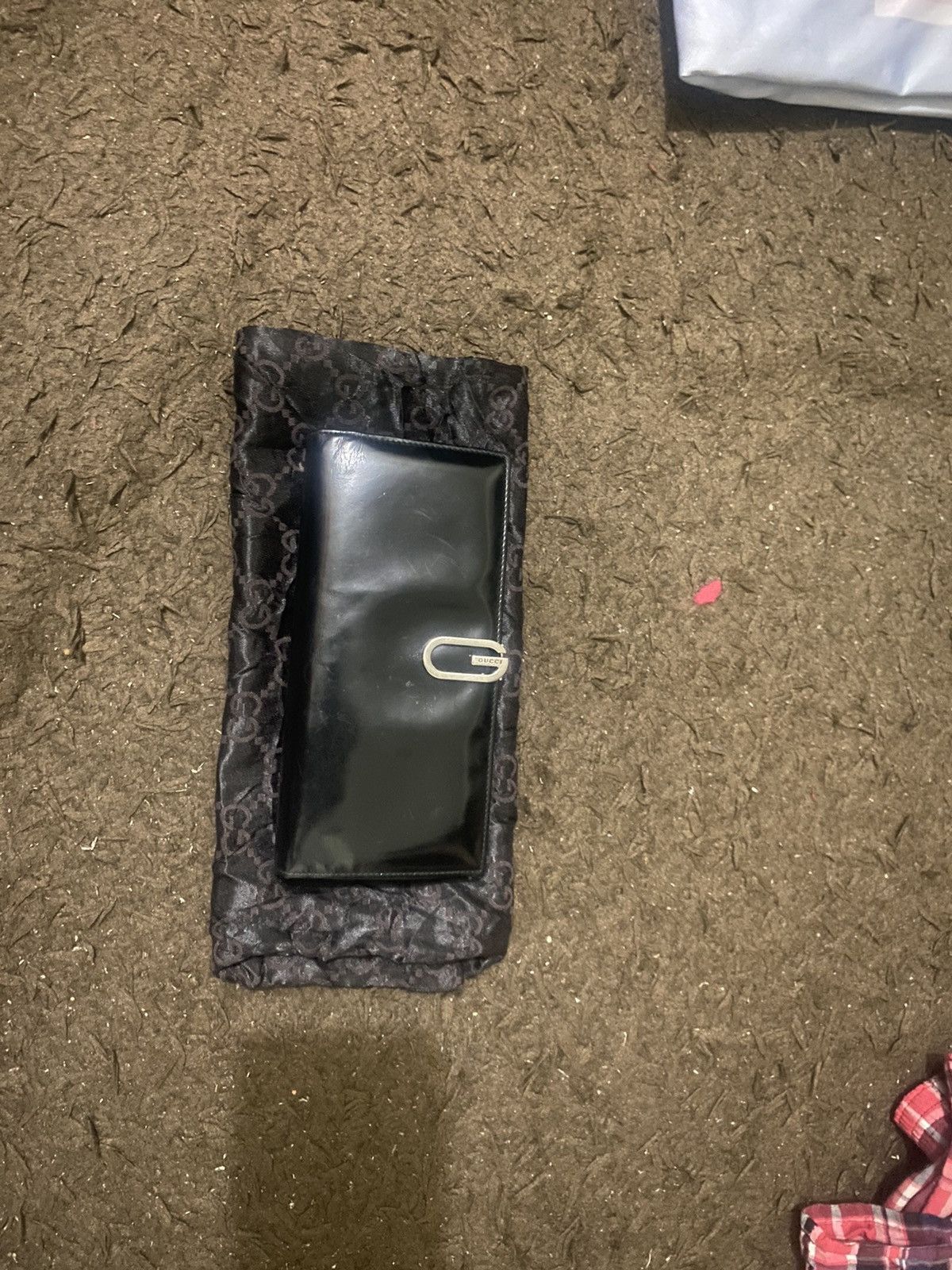 Gucci Auth Gucci Black Long Wallet Size ONE SIZE - 1 Thumbnail