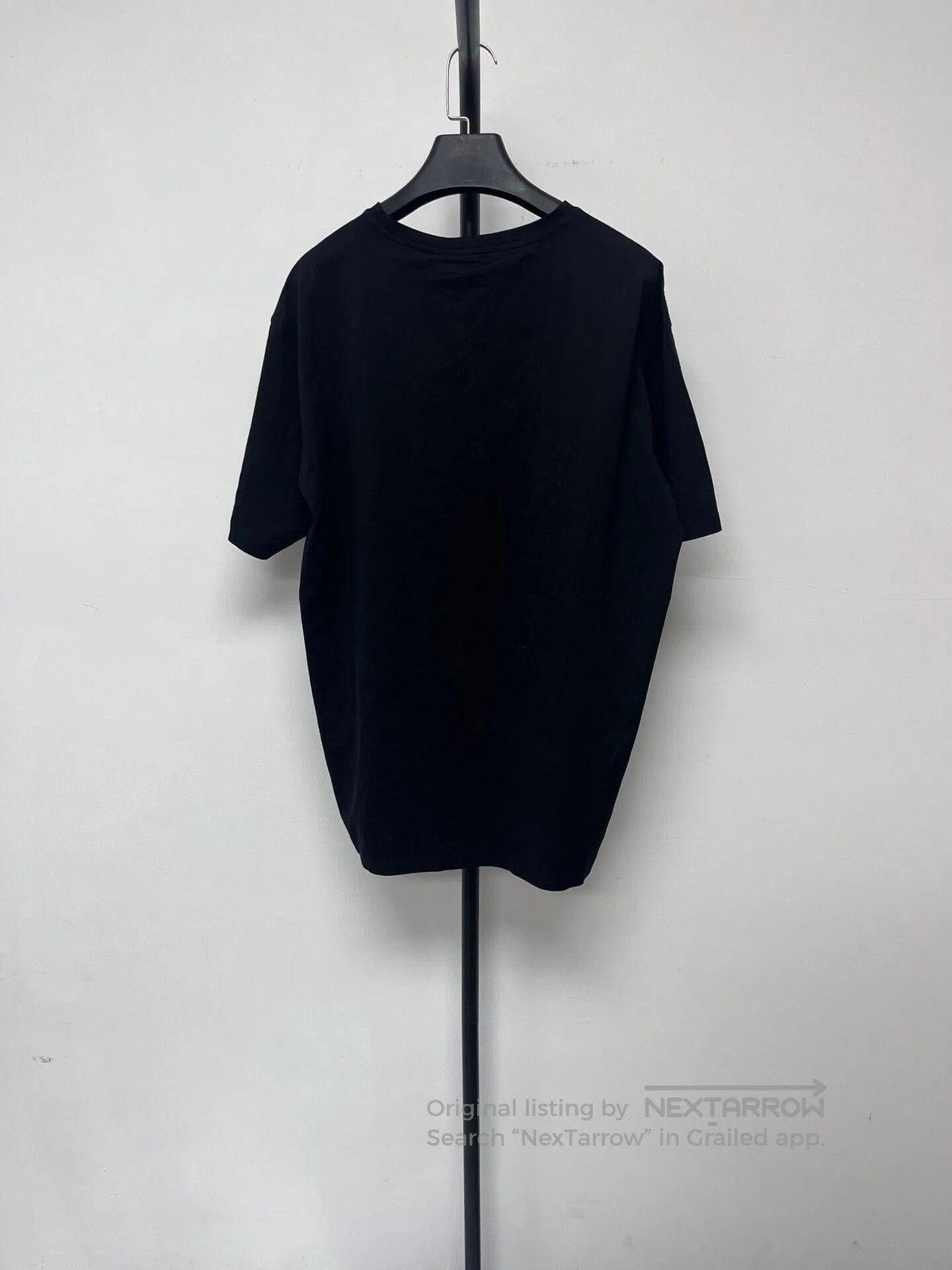 Prada Prada Men's Solid Logo Print Cotton T-Shirt. Size US XL / EU 56 / 4 - 2 Thumbnail