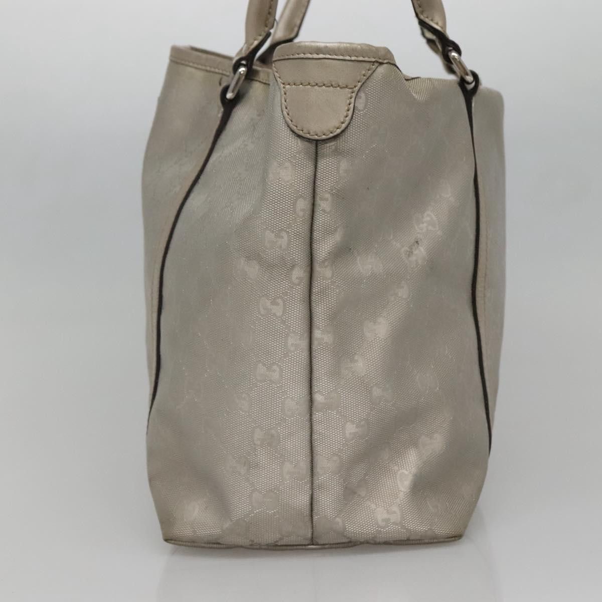 Gucci GUCCI GG Implementation Tote Bag Silver Size ONE SIZE - 5 Thumbnail